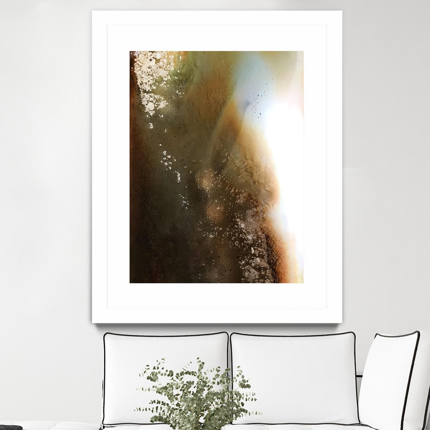 Agate by Alyson Mccrink on GIANT ART - gold abstract