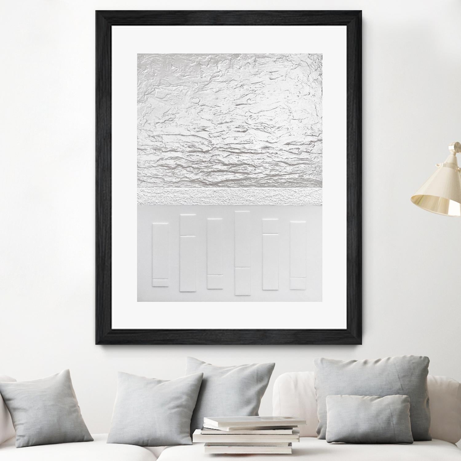 Black And White Storm by Alyson Mccrink on GIANT ART - white black & white ton sur ton