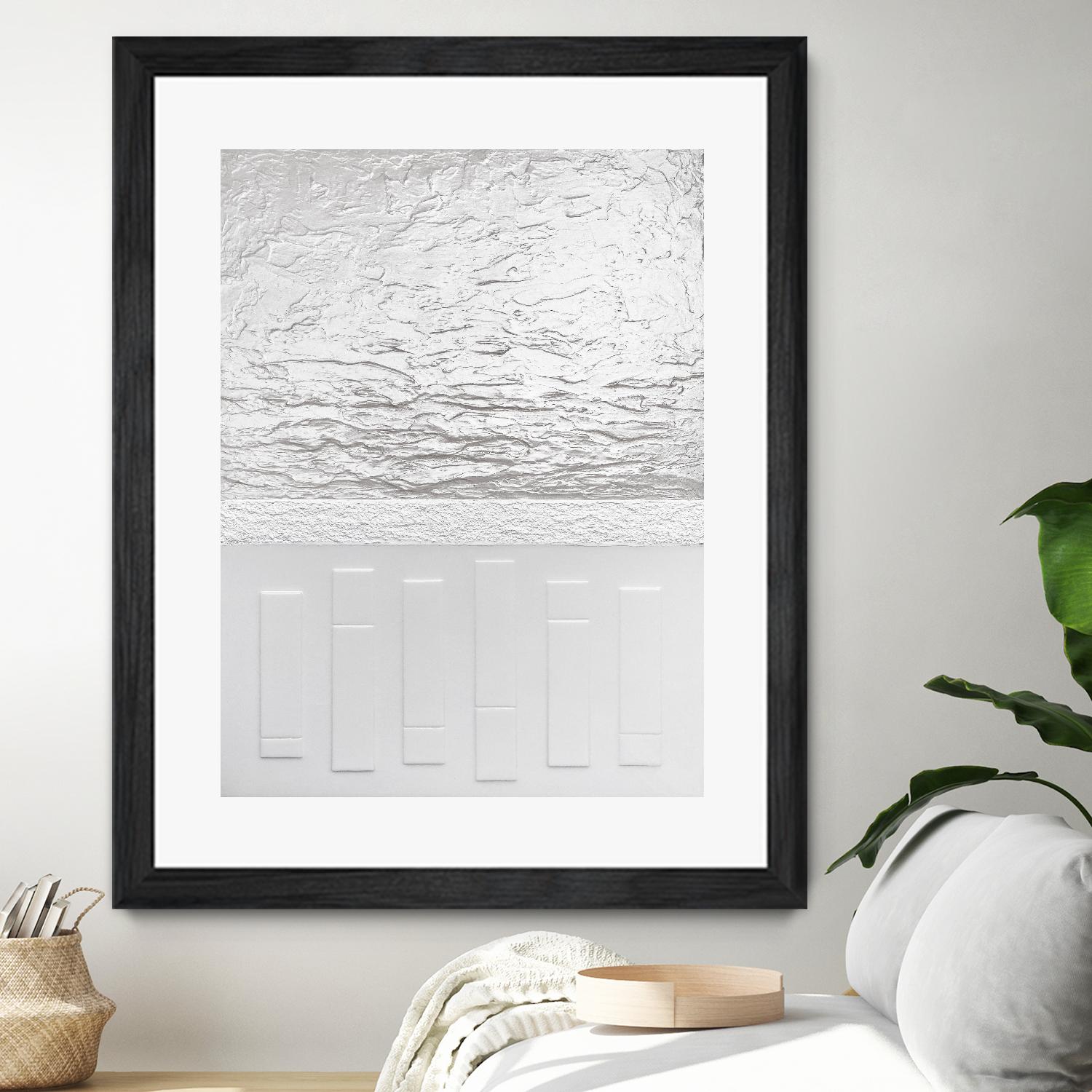 Black And White Storm by Alyson Mccrink on GIANT ART - white black & white ton sur ton