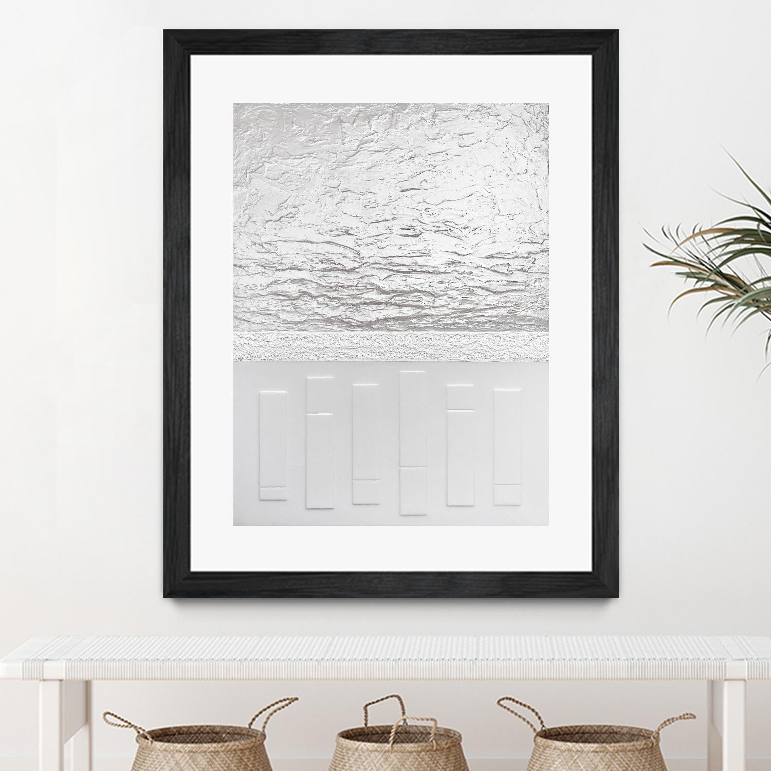 Black And White Storm by Alyson Mccrink on GIANT ART - white black & white ton sur ton