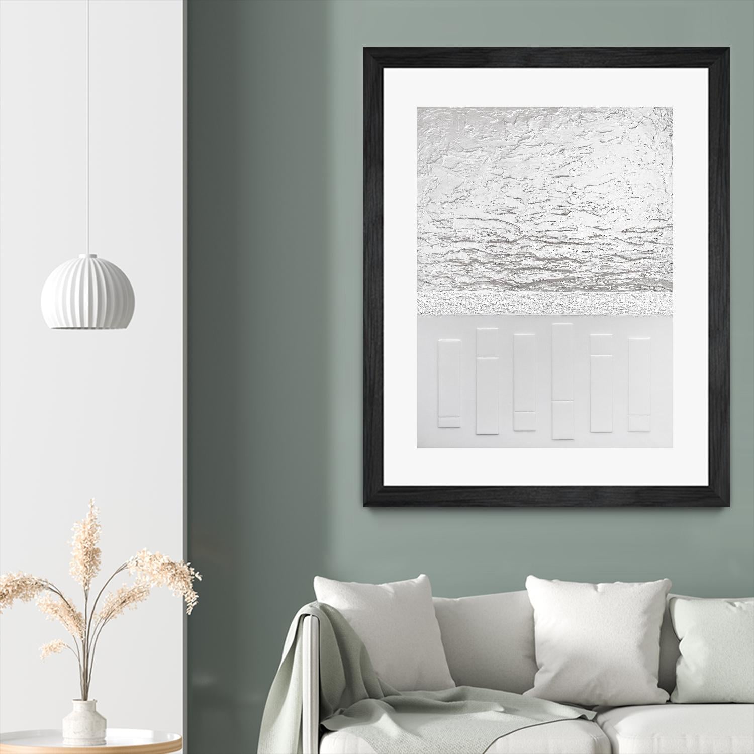 Black And White Storm by Alyson Mccrink on GIANT ART - white black & white ton sur ton