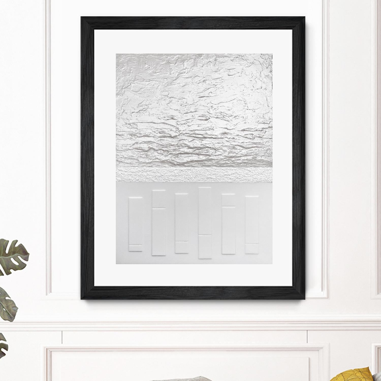 Black And White Storm by Alyson Mccrink on GIANT ART - white black & white ton sur ton