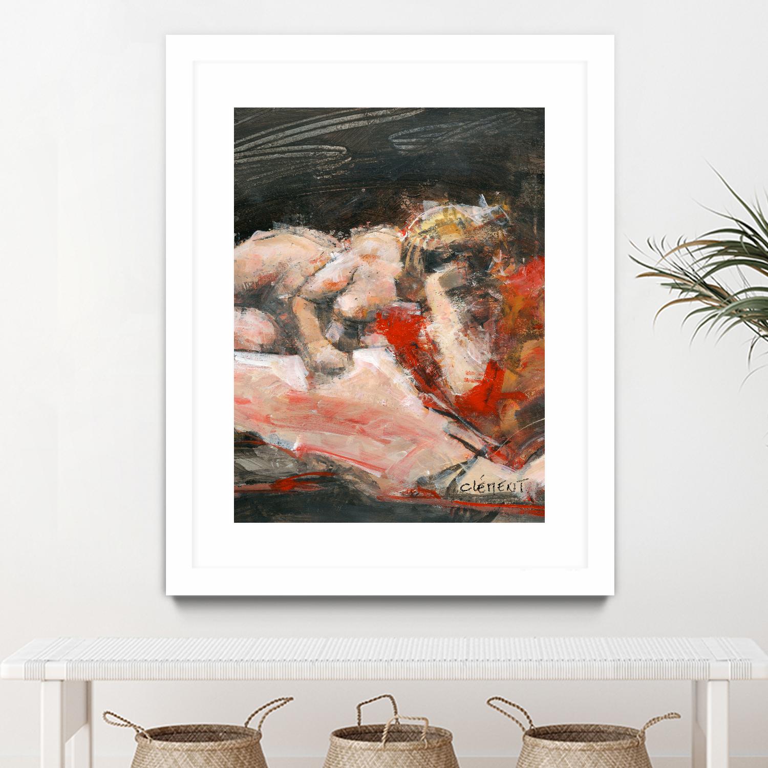 Biras by Jacques Clement on GIANT ART - red figurative artistes du québec