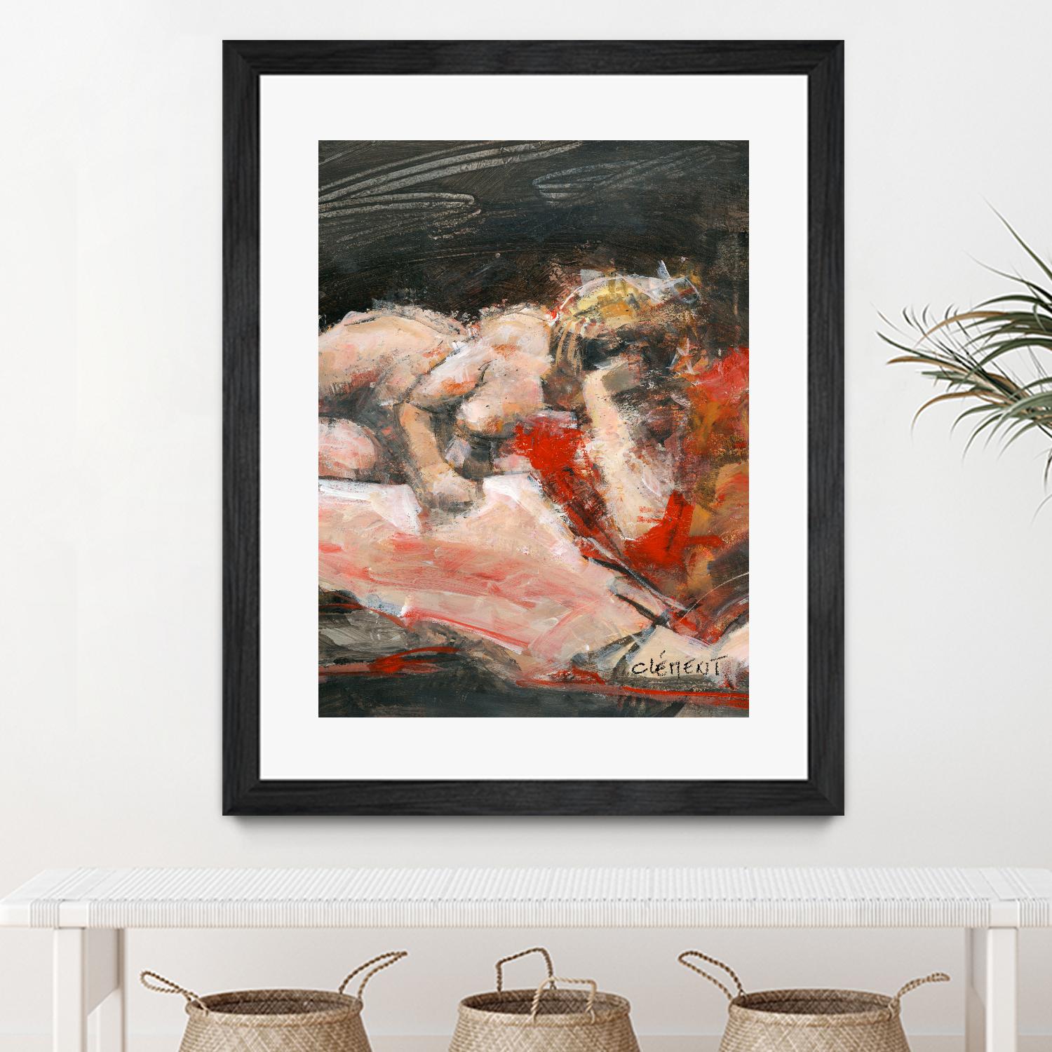 Biras by Jacques Clement on GIANT ART - red figurative artistes du québec