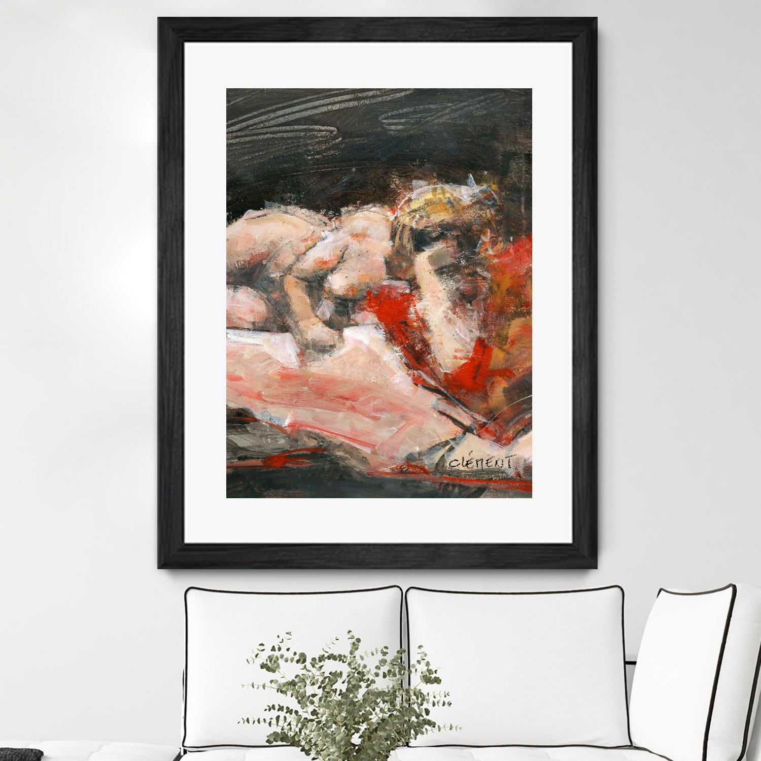 Biras by Jacques Clement on GIANT ART - red figurative artistes du québec