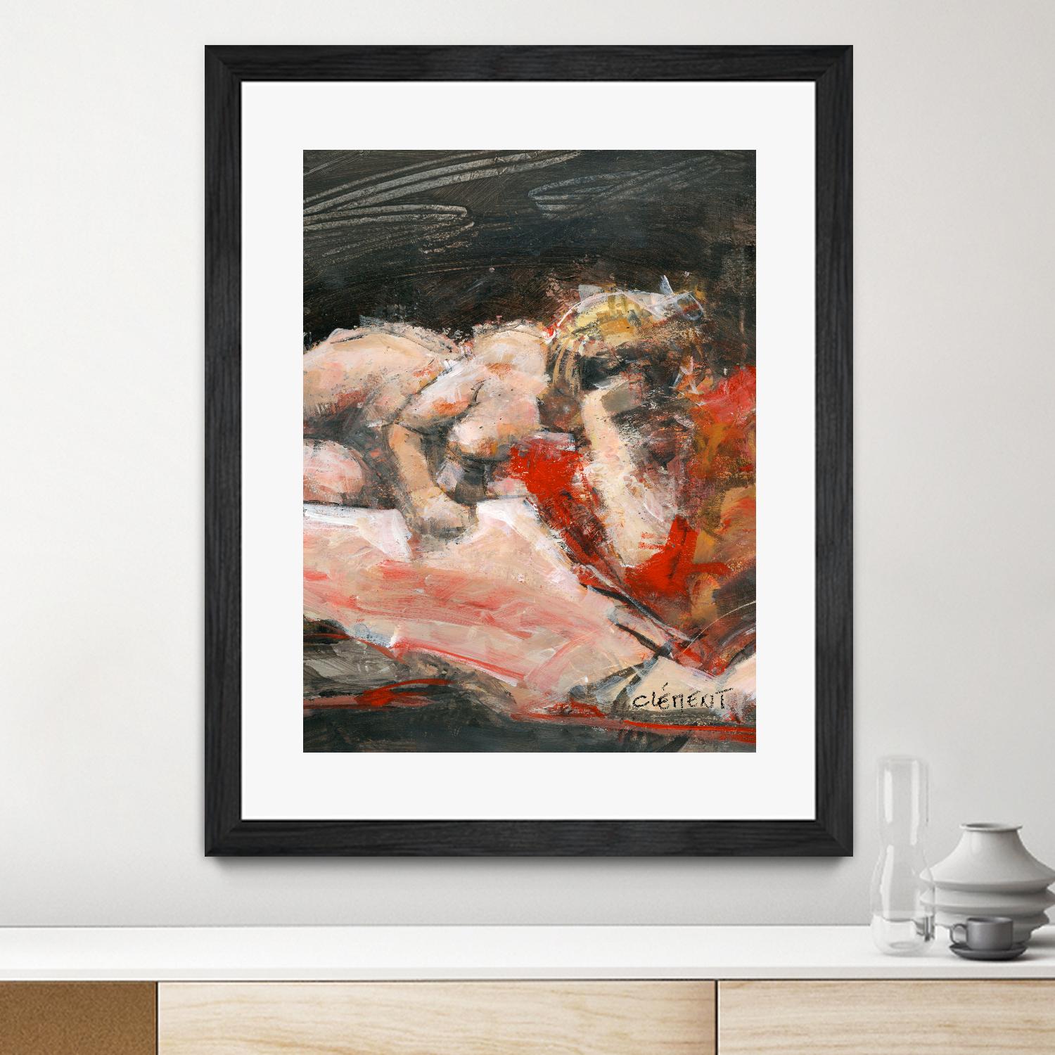 Biras by Jacques Clement on GIANT ART - red figurative artistes du québec