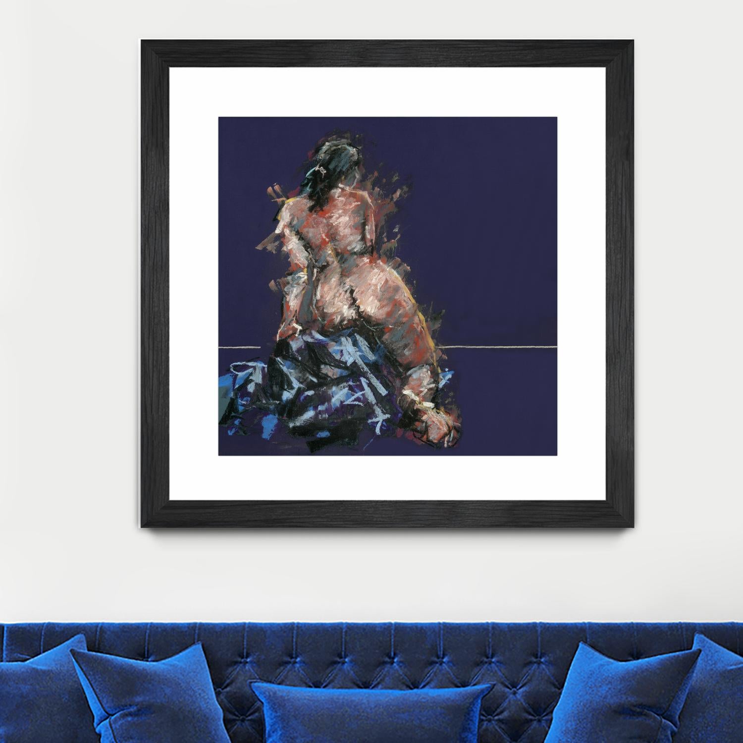 Istel by Jacques Clement on GIANT ART - pink figurative artistes du québec