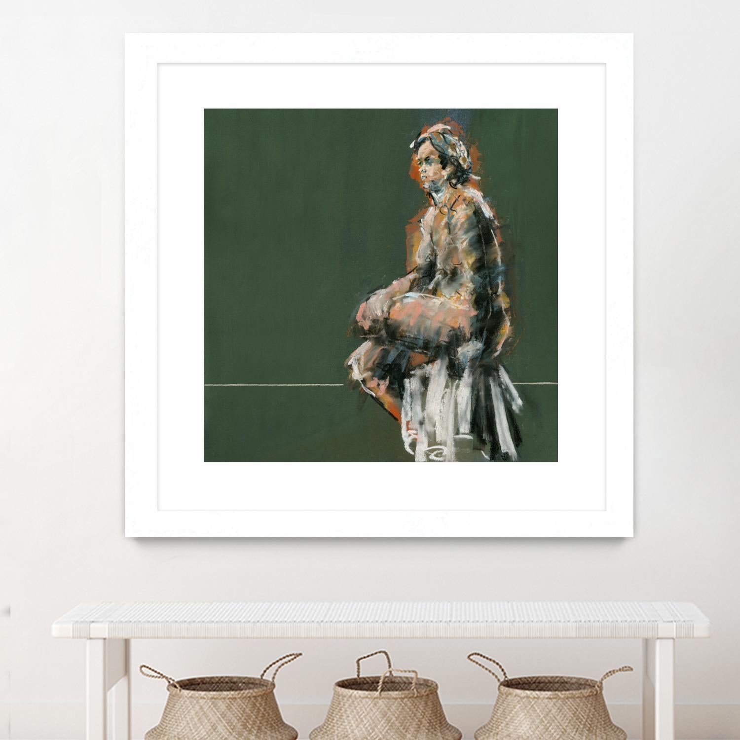 Lerma by Jacques Clement on GIANT ART - green figurative artistes du québec