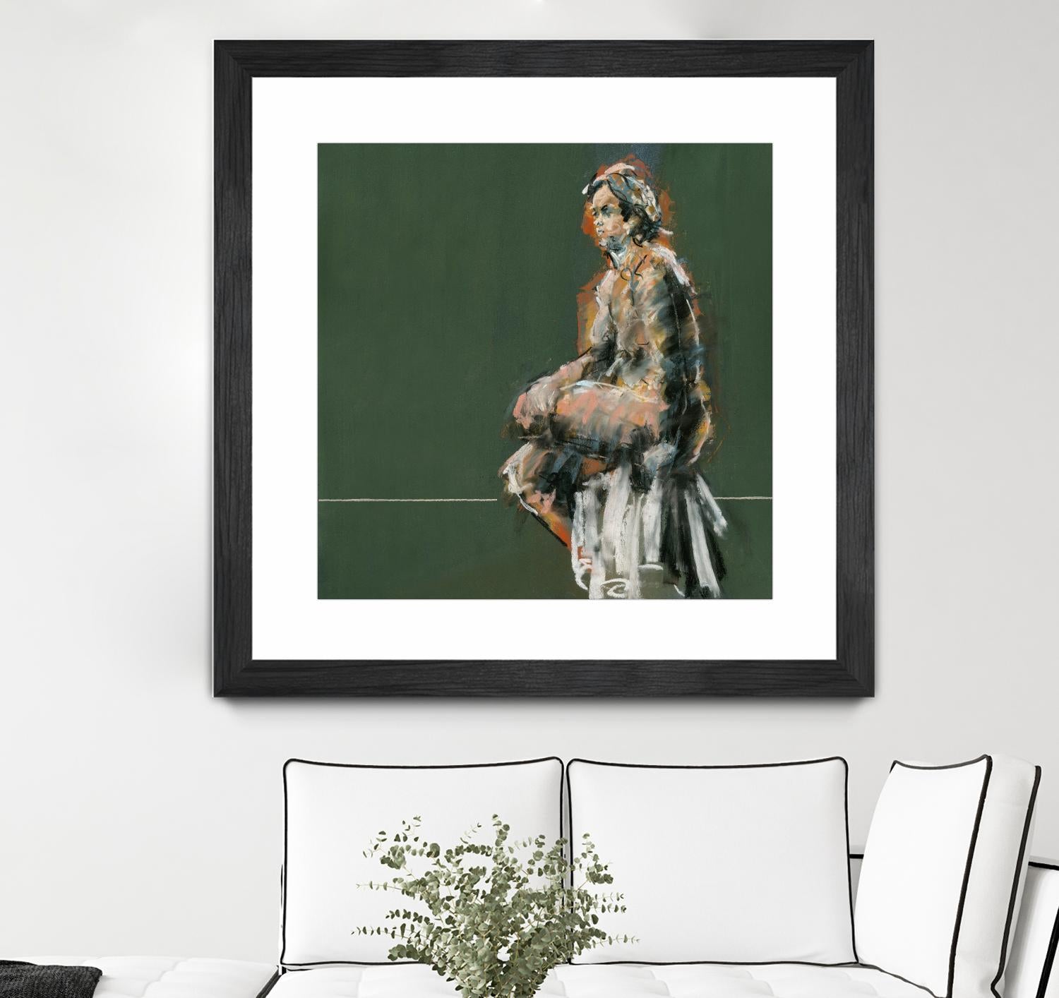 Lerma by Jacques Clement on GIANT ART - green figurative artistes du québec