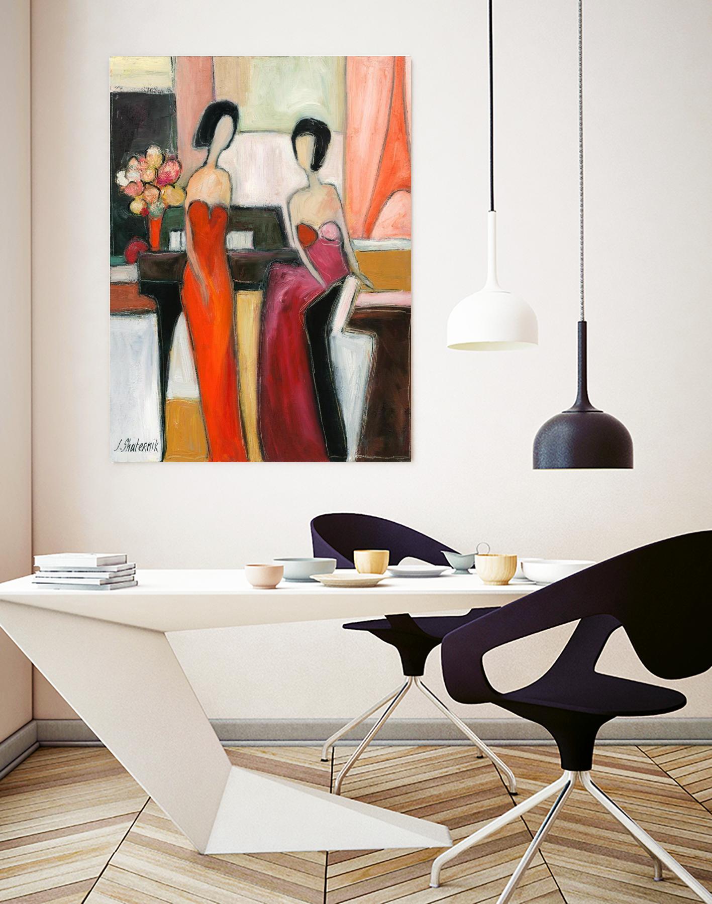 Musician and artist by Julia Shaternik on GIANT ART - red piano