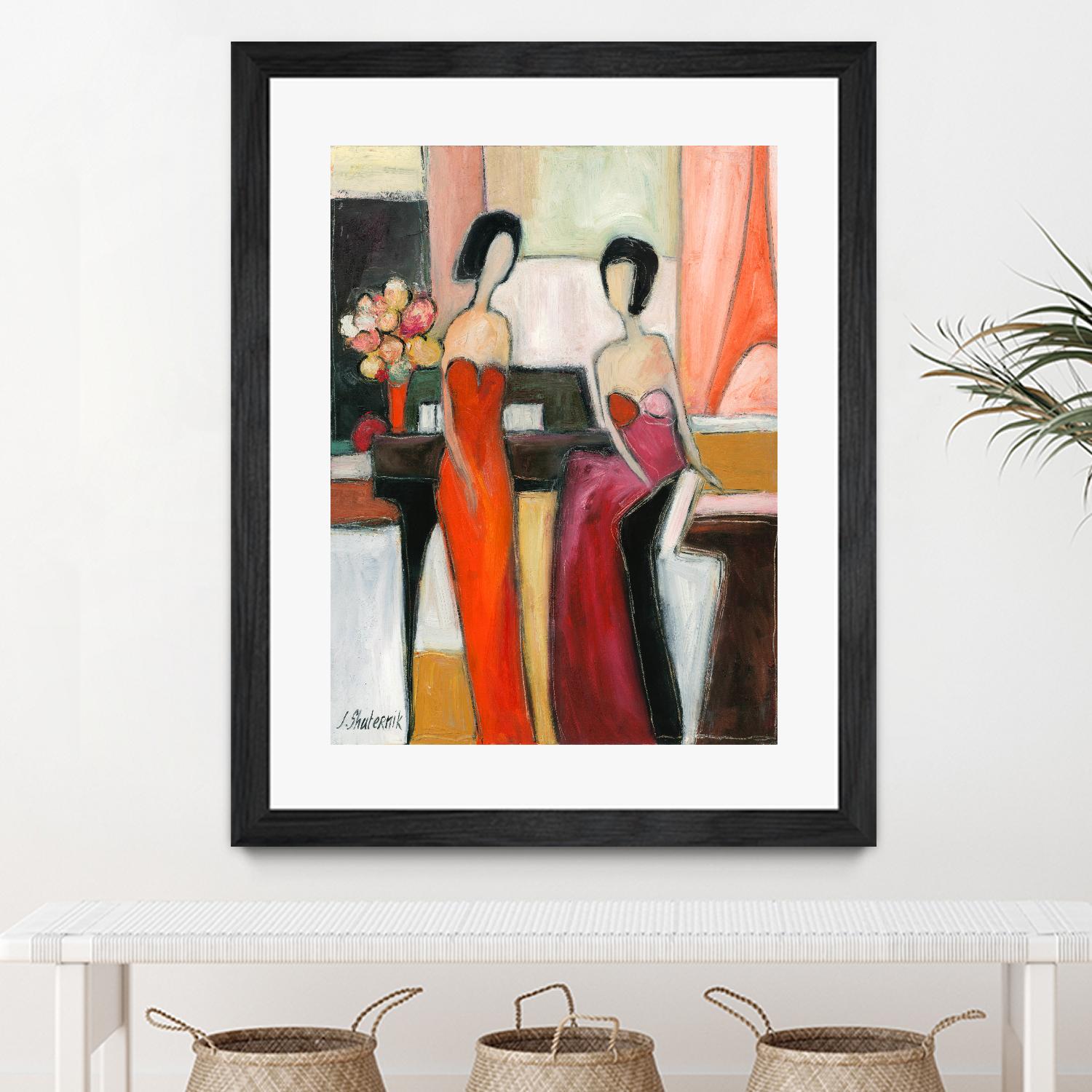 Musician and artist by Julia Shaternik on GIANT ART - red piano