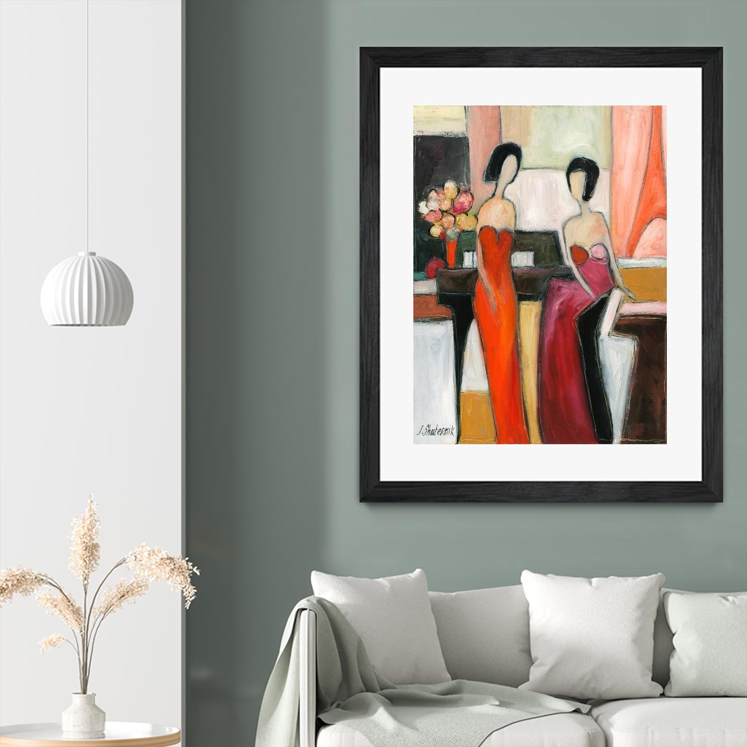 Musician and artist by Julia Shaternik on GIANT ART - red piano