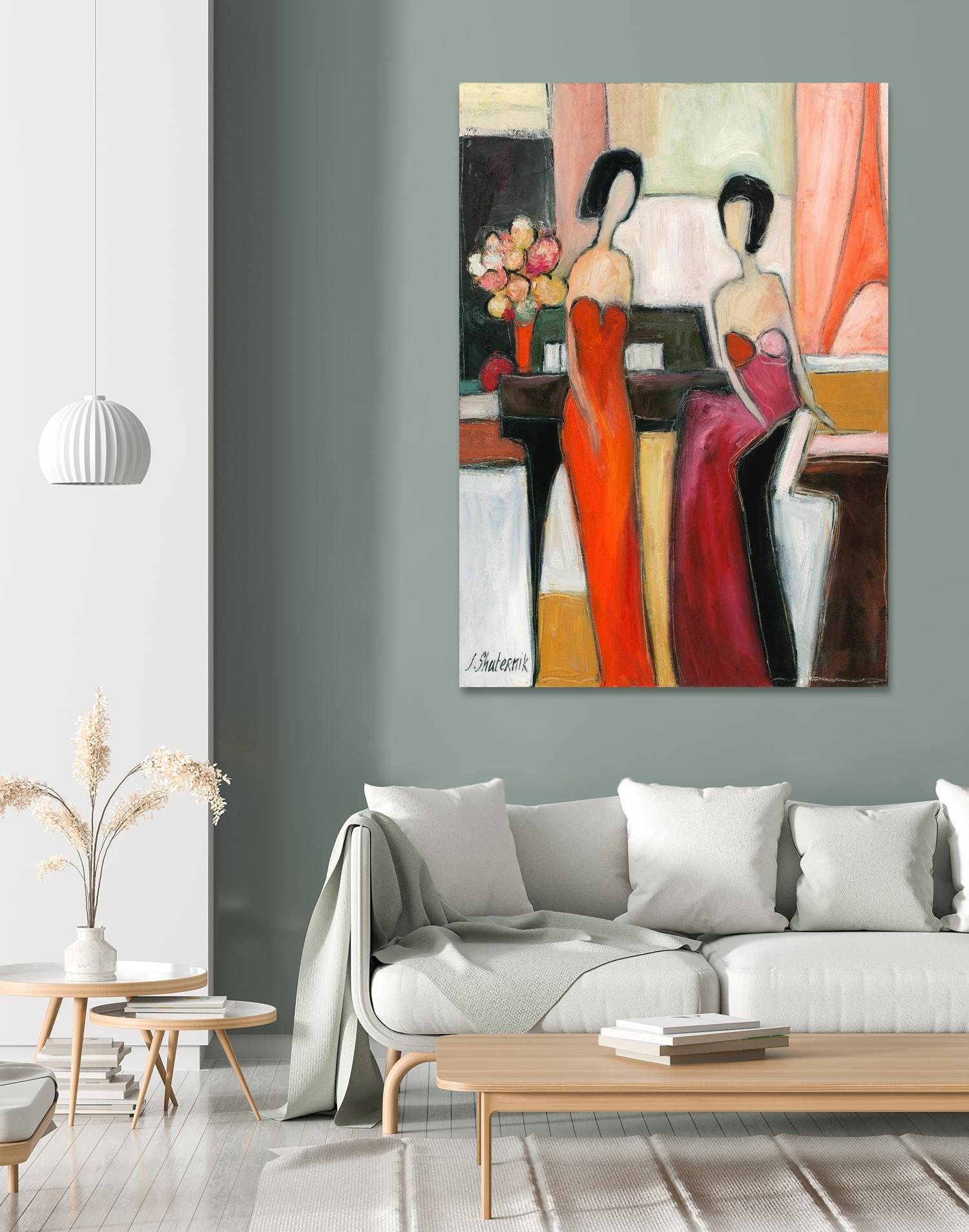 Musician and artist by Julia Shaternik on GIANT ART - red piano