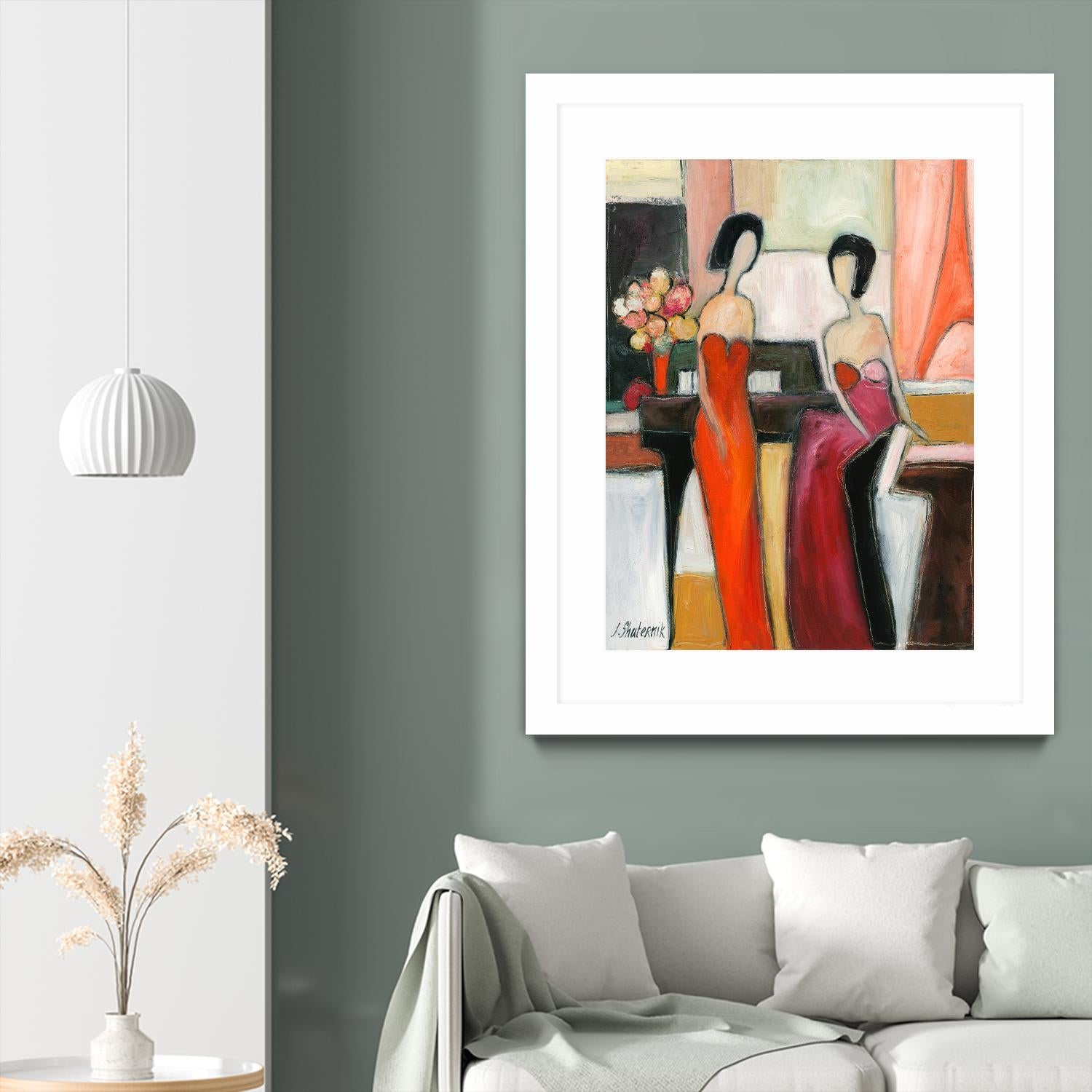 Musician and artist by Julia Shaternik on GIANT ART - red piano