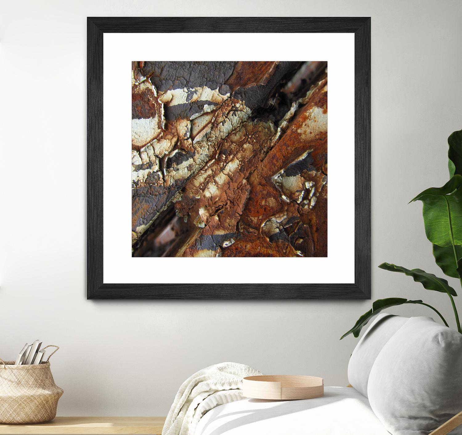 Rusty Panel by Jean-François Dupuis on GIANT ART - orange abstract rust