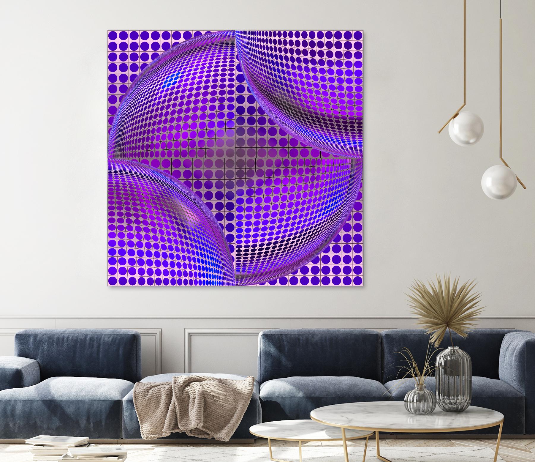 Motown II by Jefd on GIANT ART - blue digital 1960