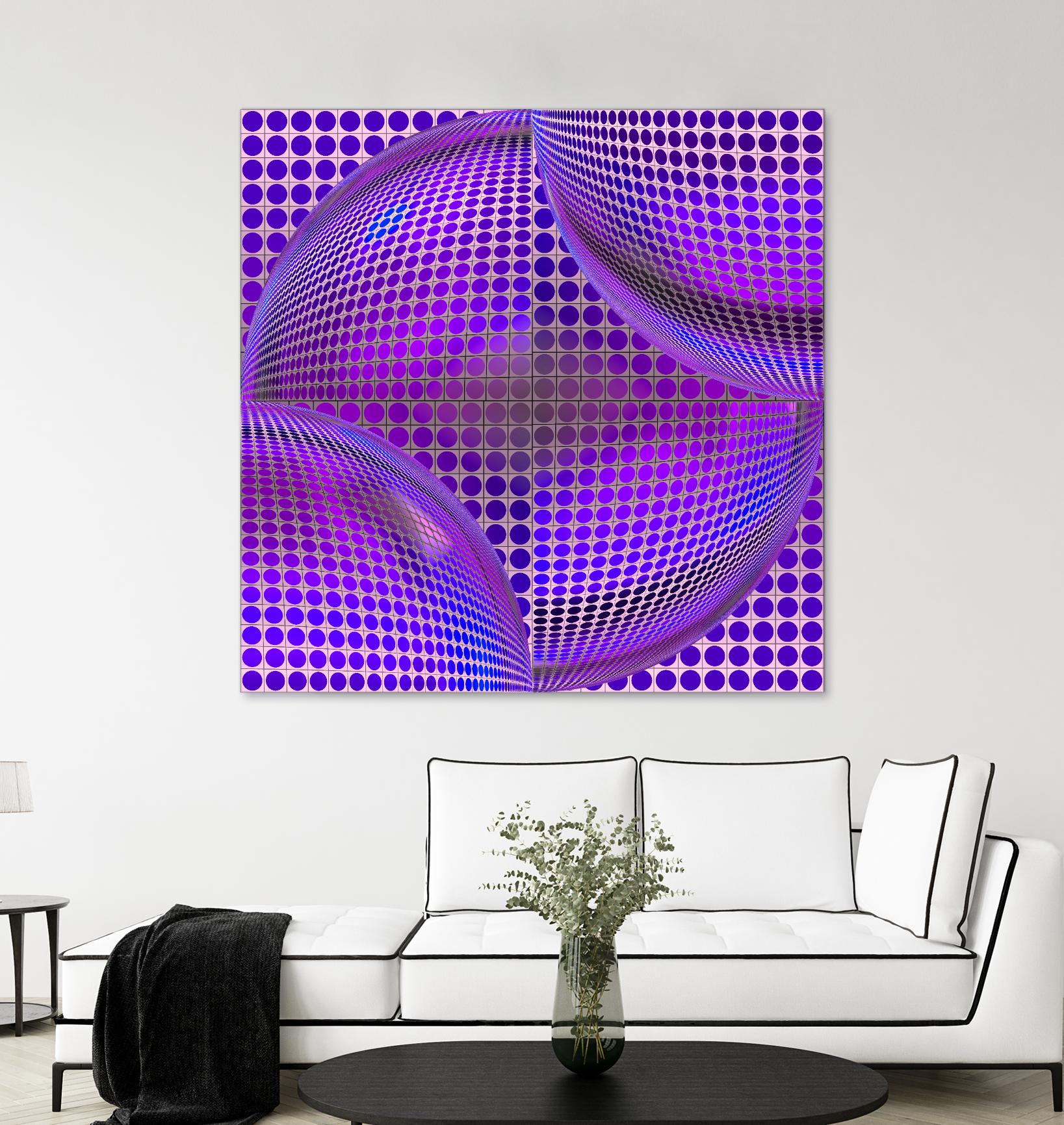 Motown II by Jefd on GIANT ART - blue digital 1960