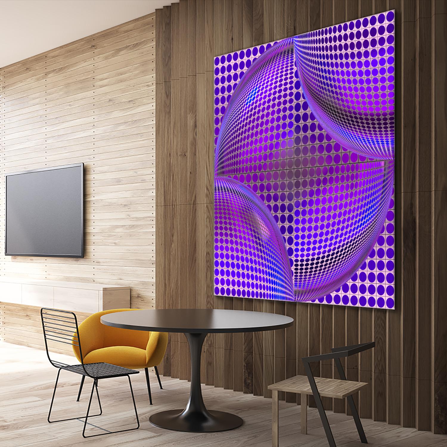 Motown II by Jefd on GIANT ART - blue digital 1960