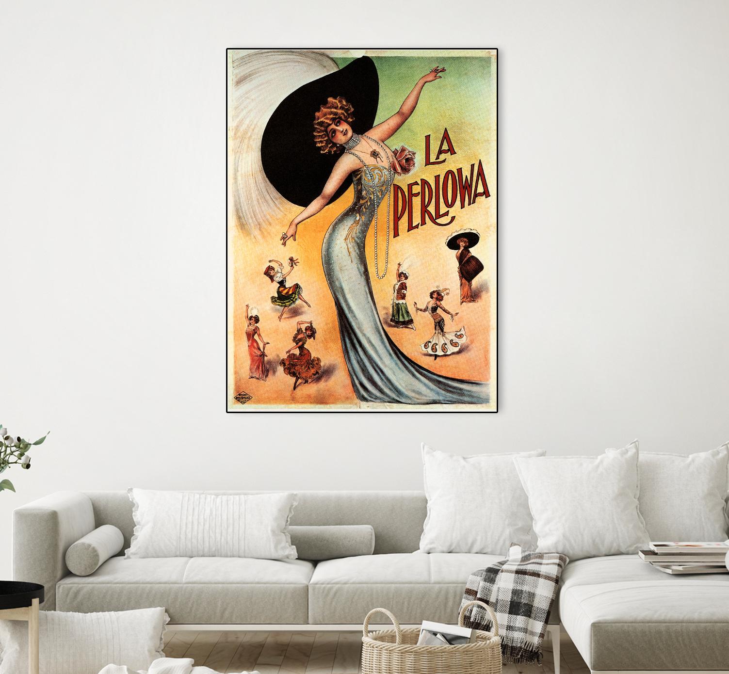 La Perlowa by Archive on GIANT ART - orange vintage song