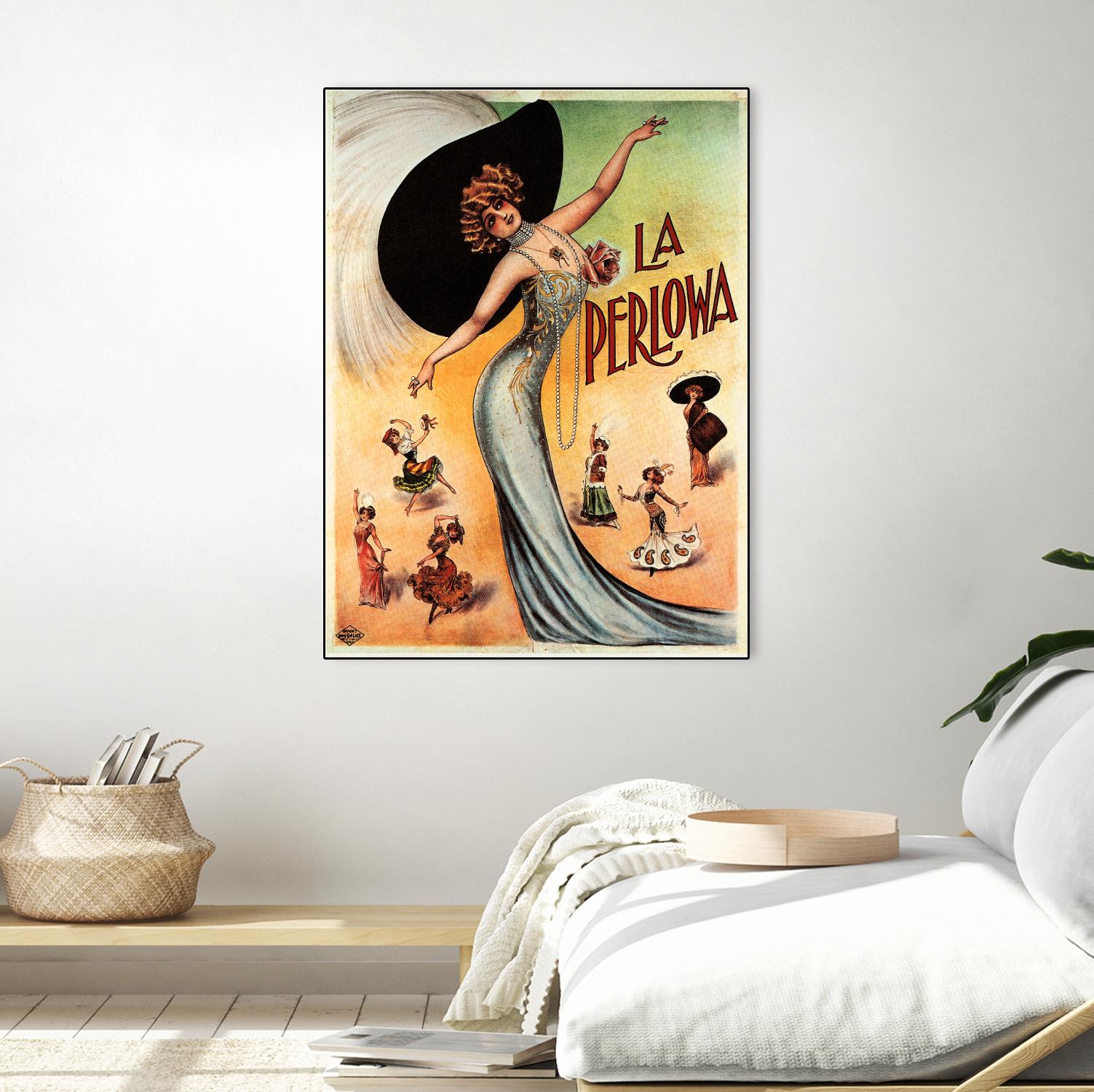 La Perlowa by Archive on GIANT ART - orange vintage song