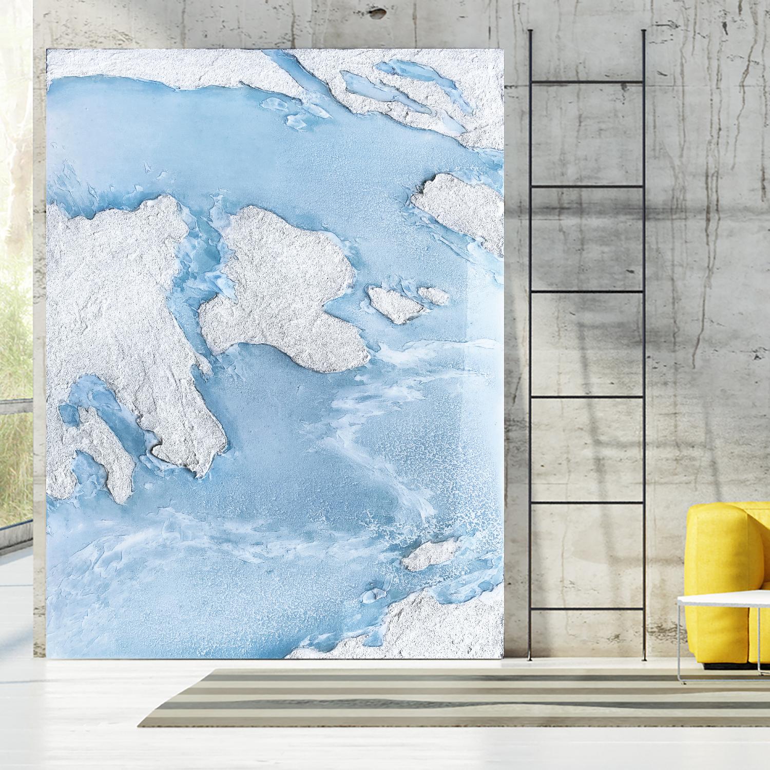 Purple Wave by Alyson Mccrink on GIANT ART - abstract