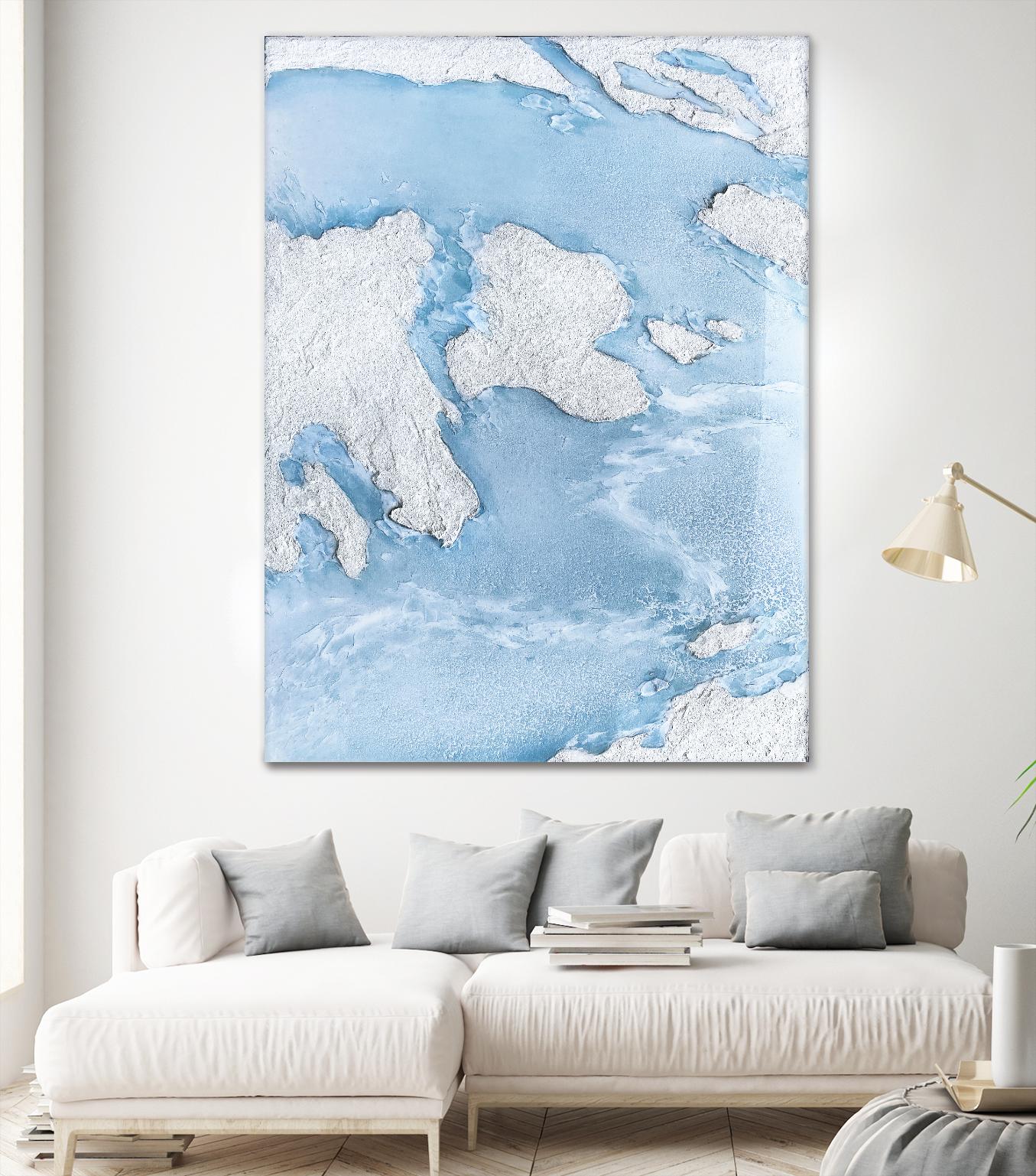 Purple Wave by Alyson Mccrink on GIANT ART - abstract