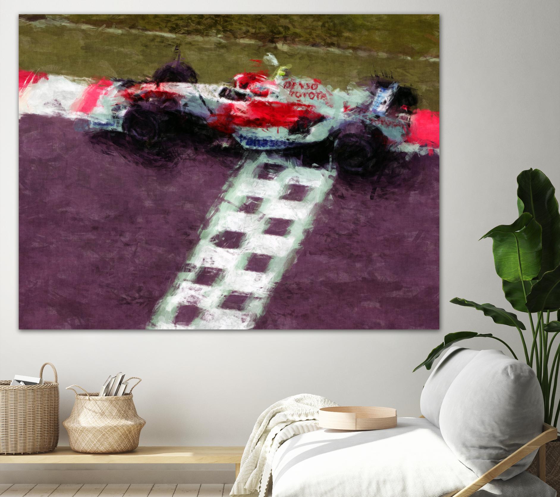 Formula 1 - VI by Jean-François Dupuis on GIANT ART - red transportation automobile