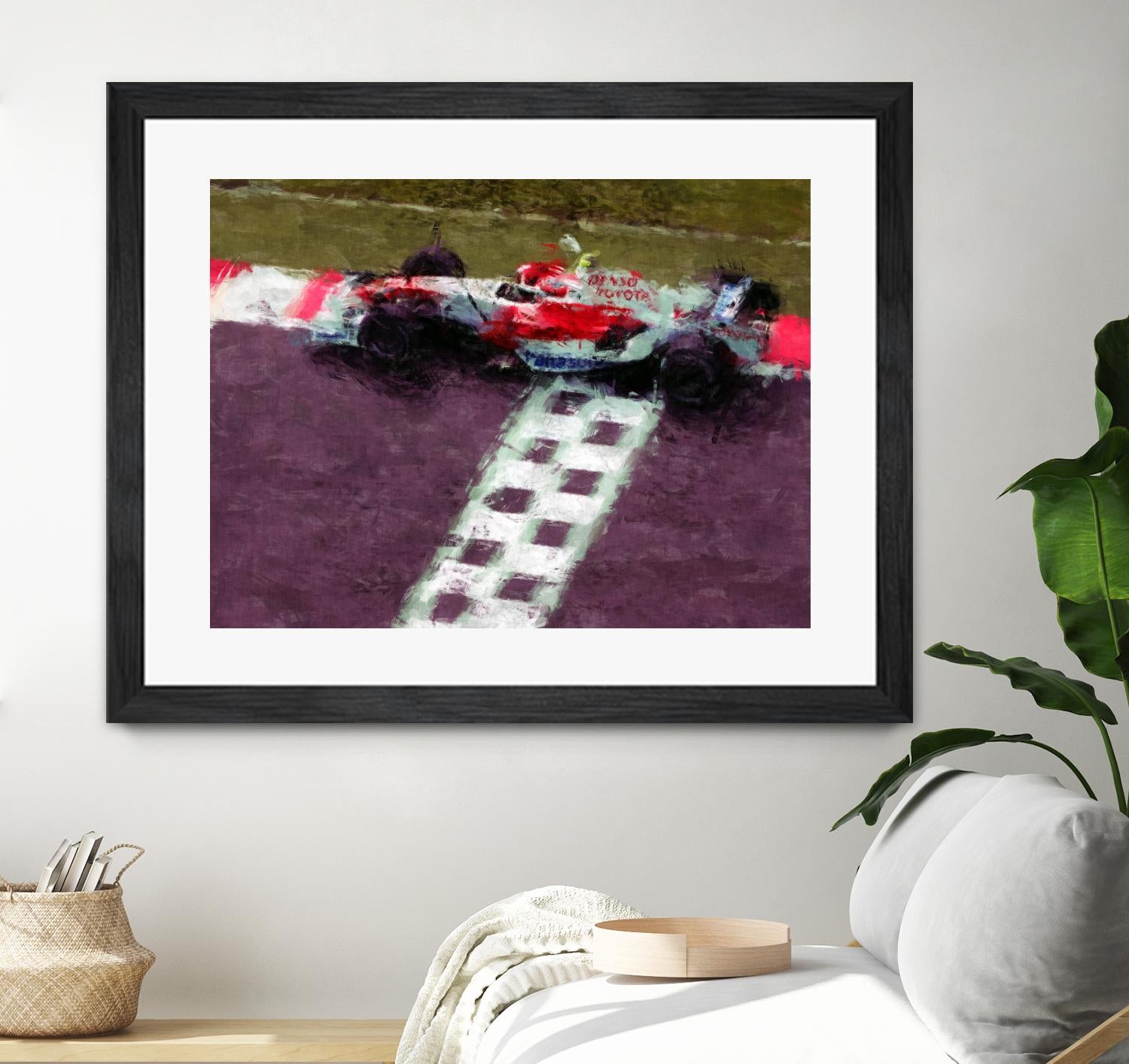 Formula 1 - VI by Jean-François Dupuis on GIANT ART - red transportation automobile