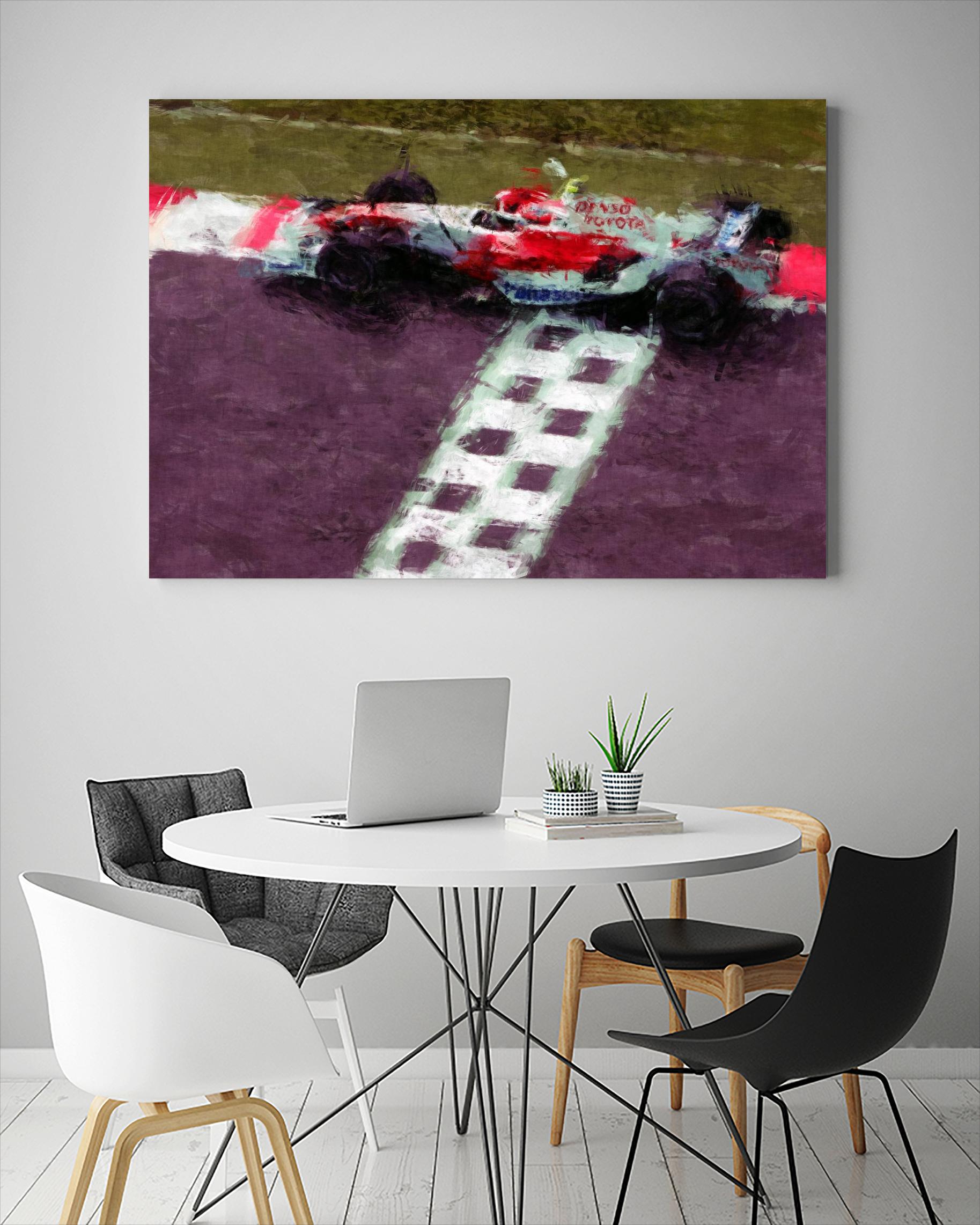 Formula 1 - VI by Jean-François Dupuis on GIANT ART - red transportation automobile