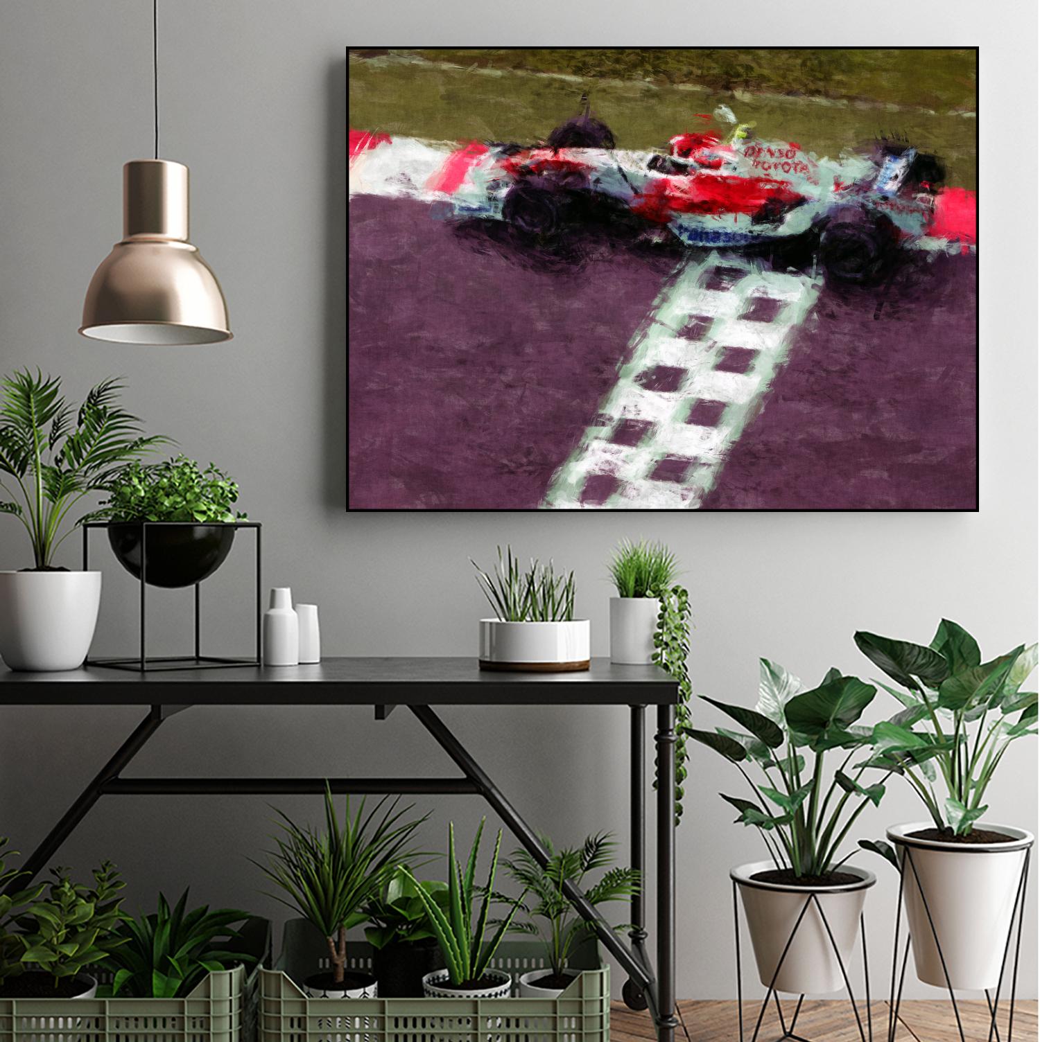 Formula 1 - VI by Jean-François Dupuis on GIANT ART - red transportation automobile