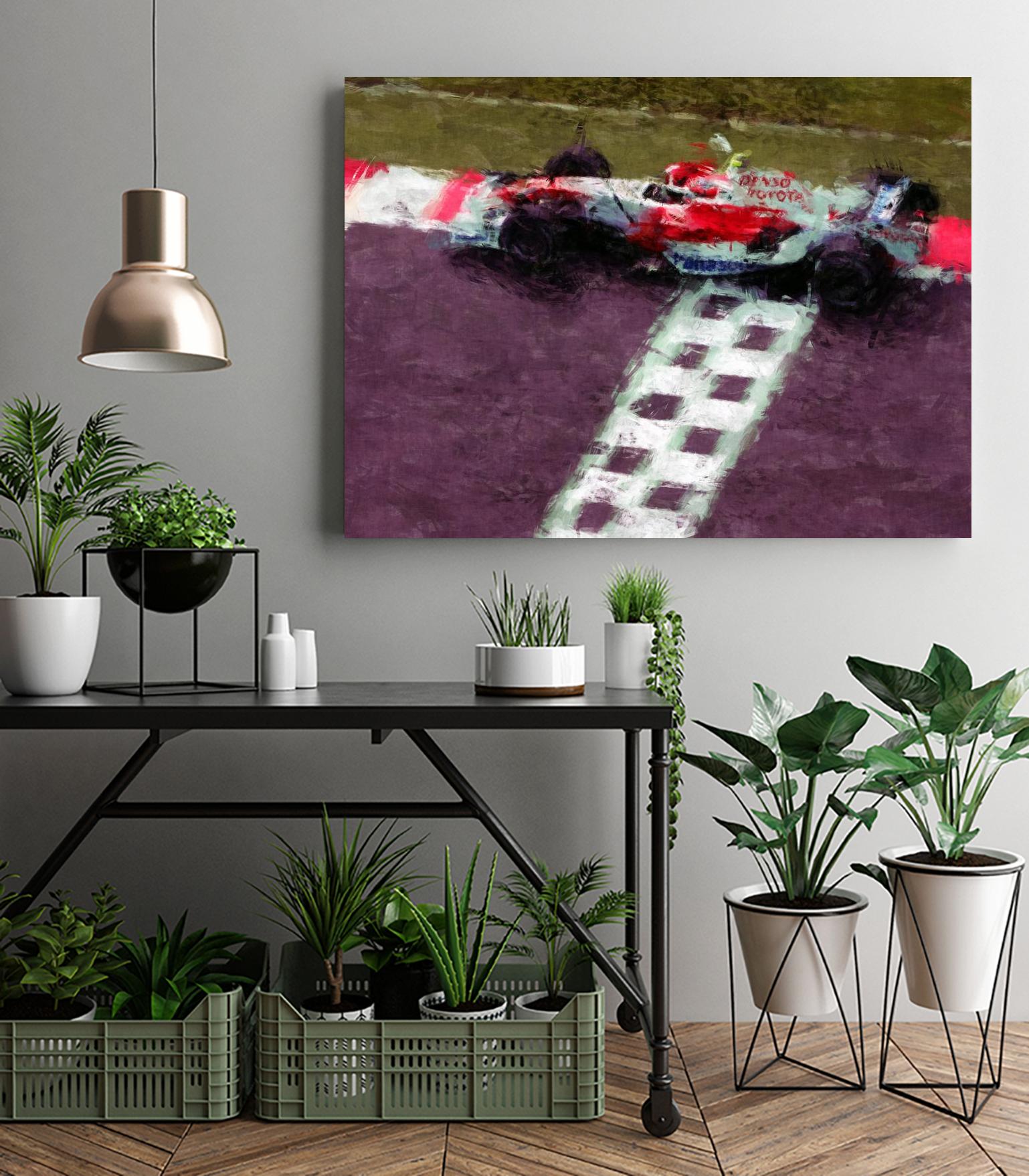 Formula 1 - VI by Jean-François Dupuis on GIANT ART - red transportation automobile