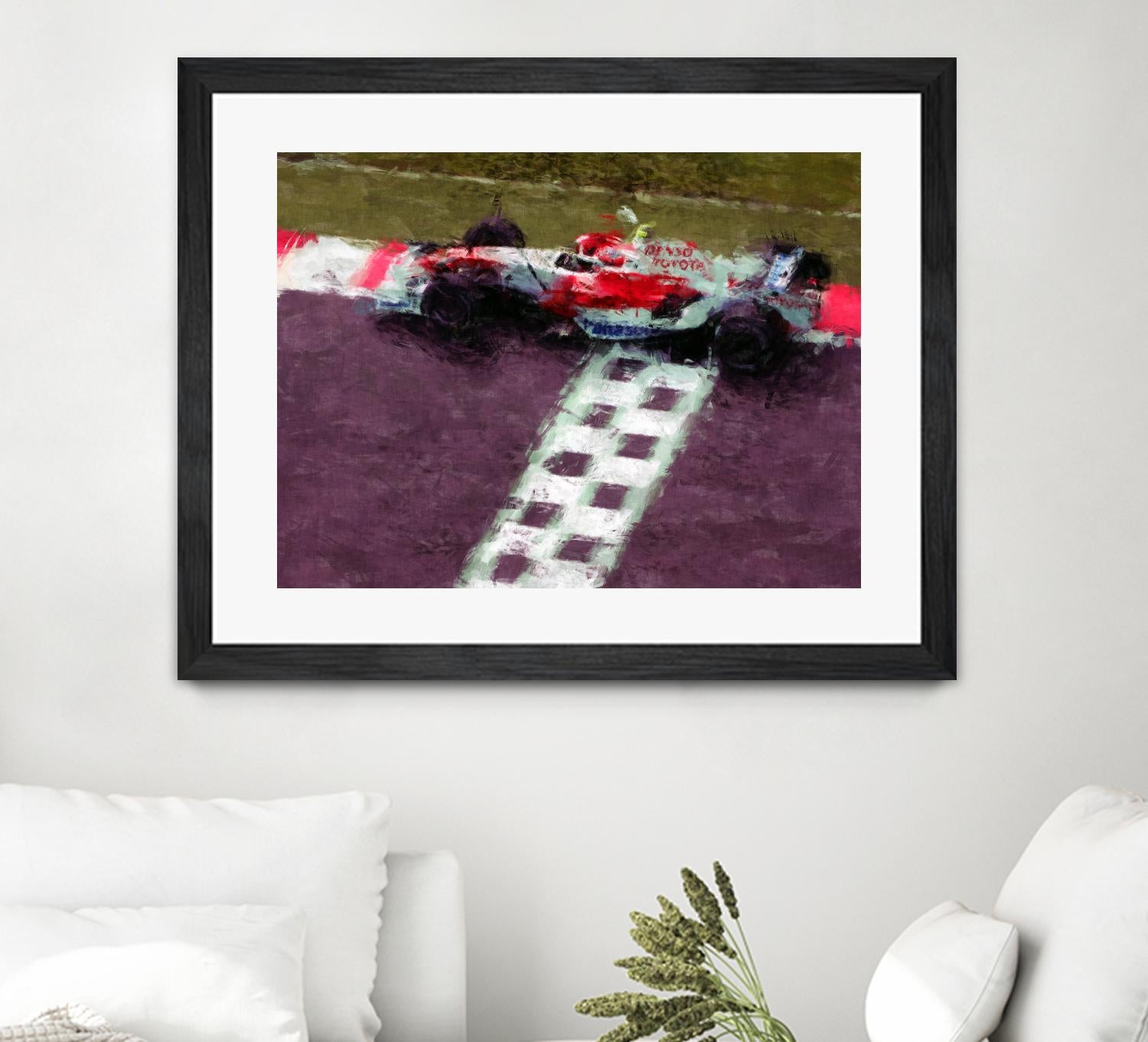 Formula 1 - VI by Jean-François Dupuis on GIANT ART - red transportation automobile