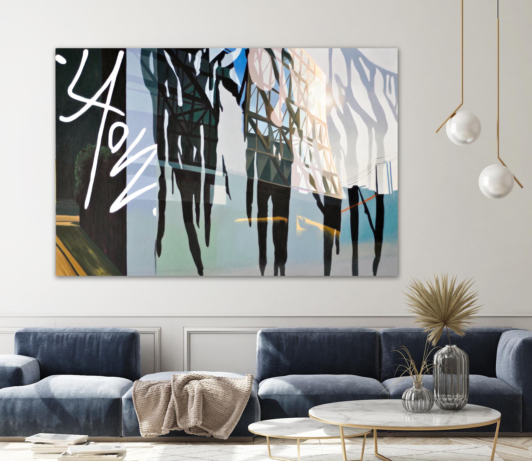 Transparent Spell by James Nye on GIANT ART - black street art canadian artists