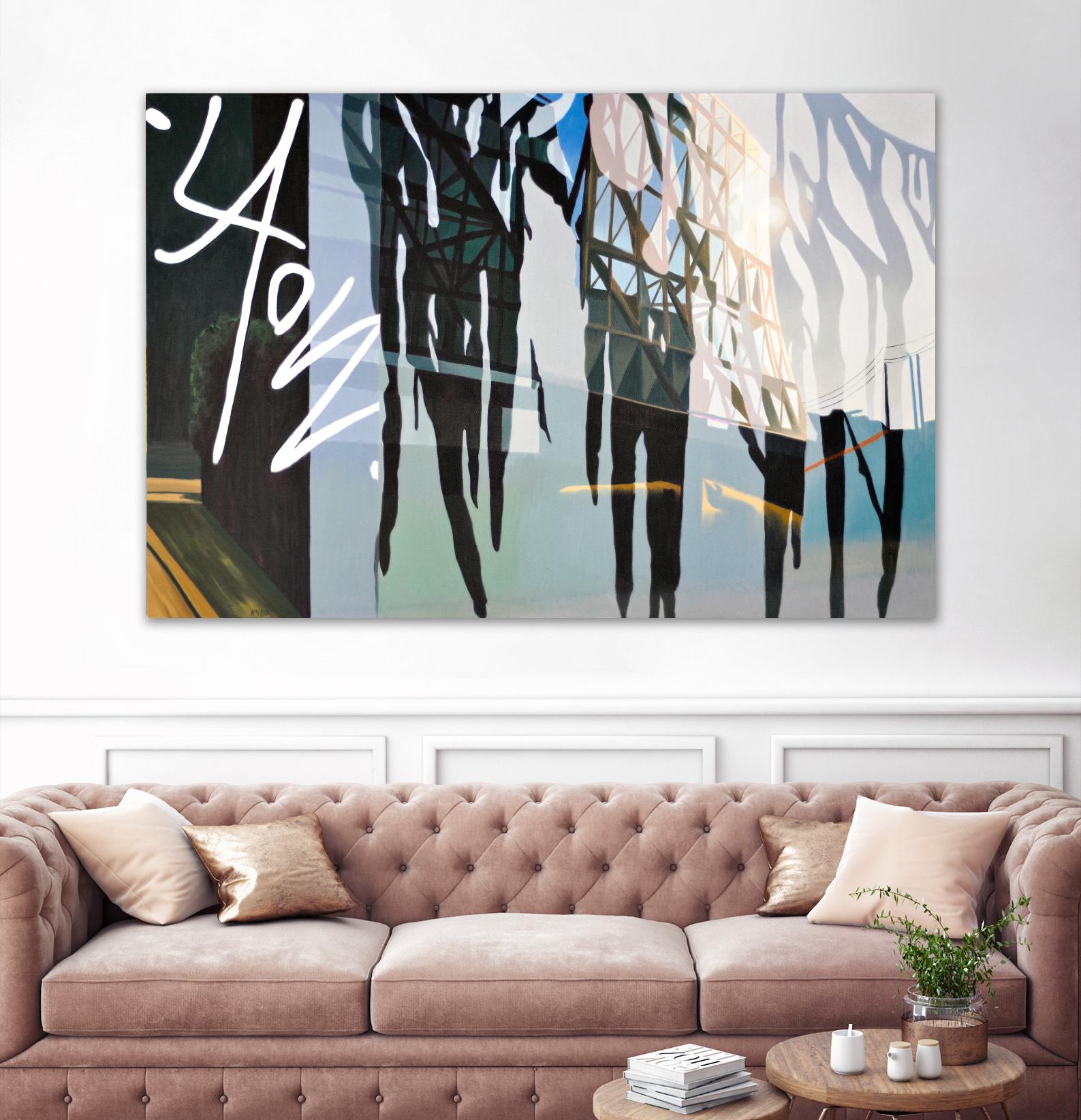 Transparent Spell by James Nye on GIANT ART - black street art canadian artists