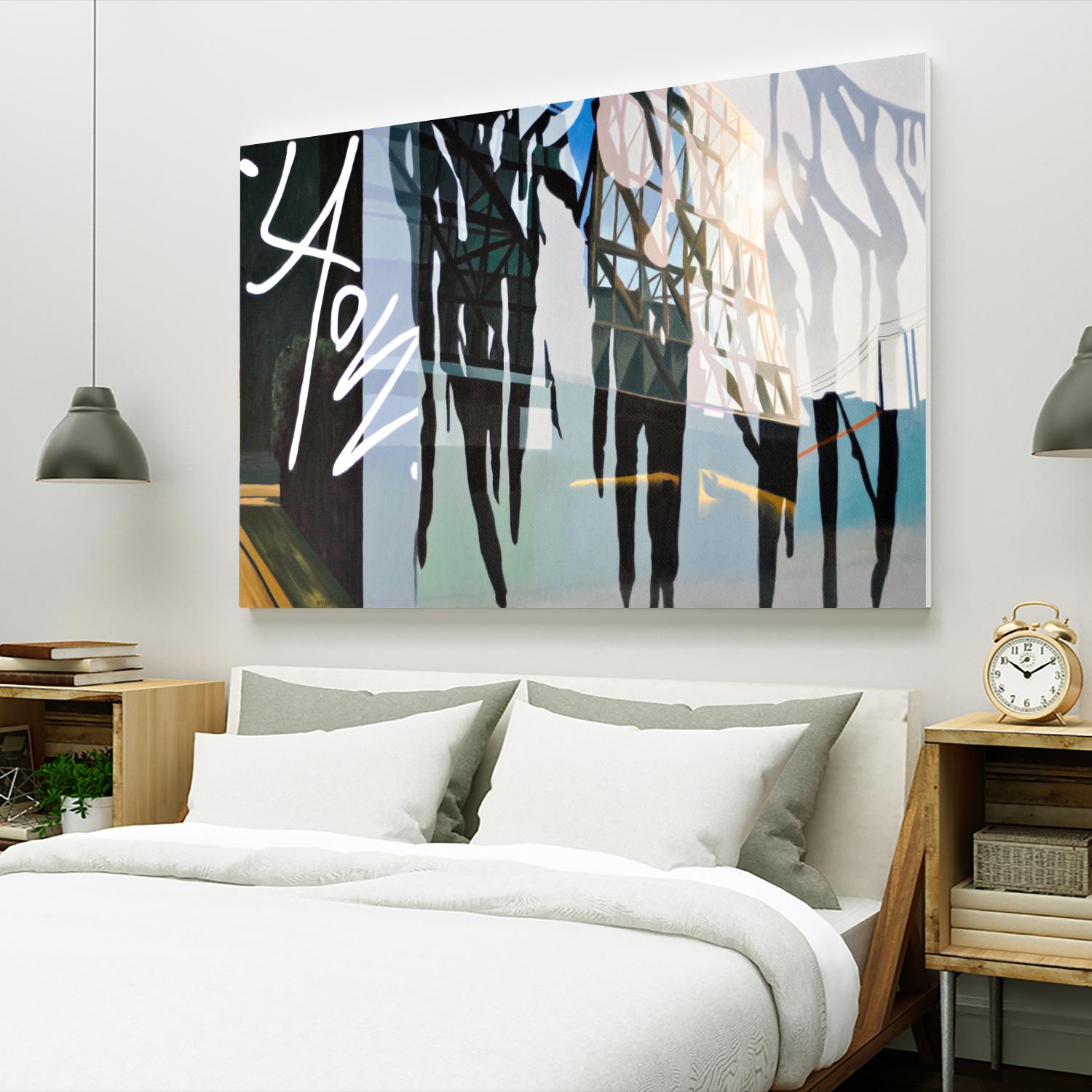 Transparent Spell by James Nye on GIANT ART - black street art canadian artists