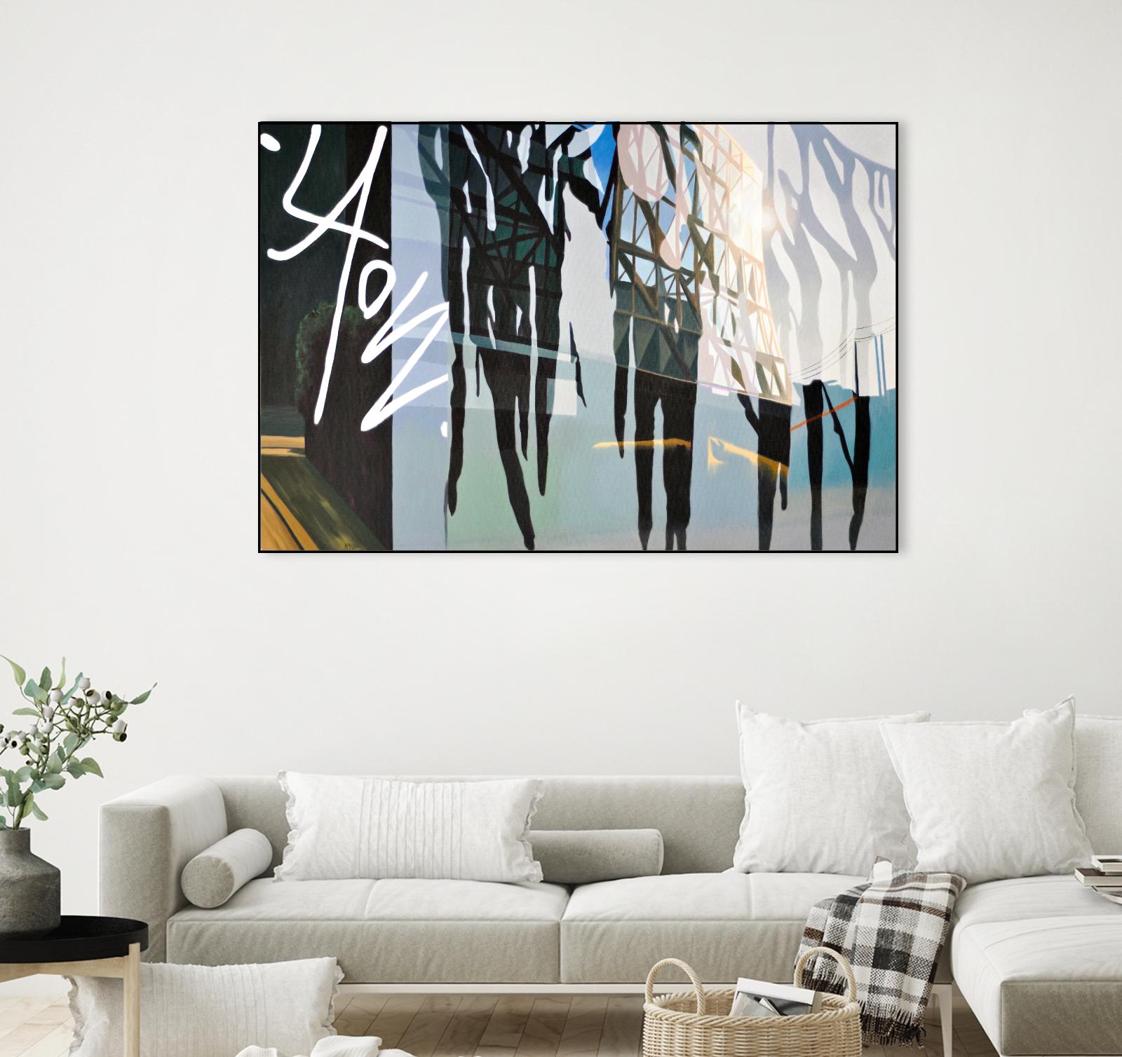 Transparent Spell by James Nye on GIANT ART - black street art canadian artists