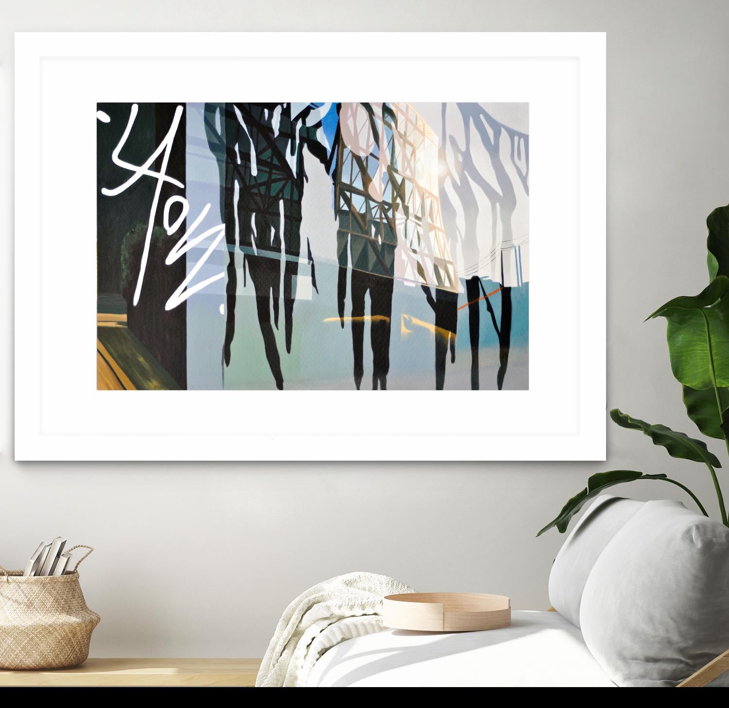 Transparent Spell by James Nye on GIANT ART - black street art canadian artists