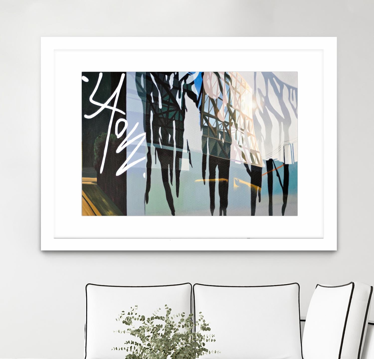 Transparent Spell by James Nye on GIANT ART - black street art canadian artists