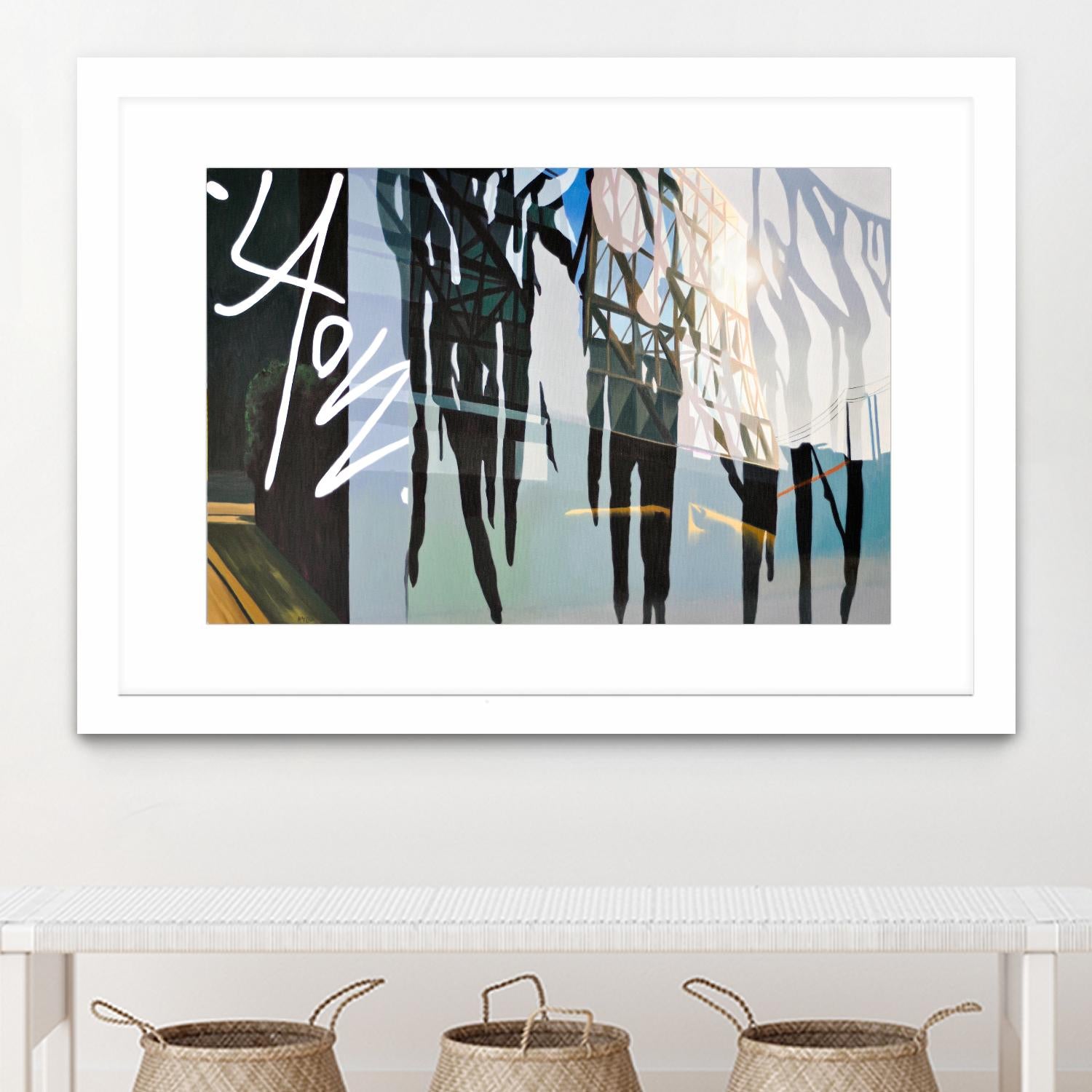 Transparent Spell by James Nye on GIANT ART - black street art canadian artists