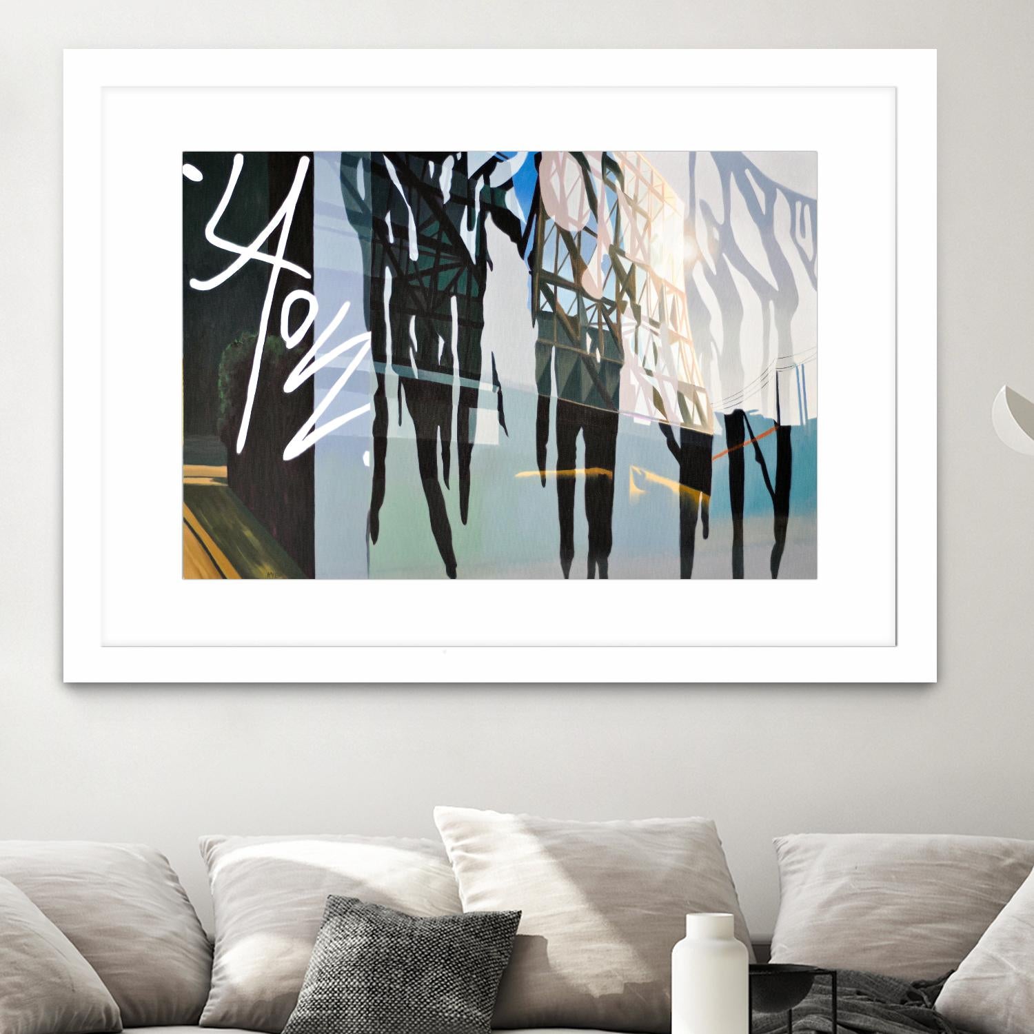 Transparent Spell by James Nye on GIANT ART - black street art canadian artists