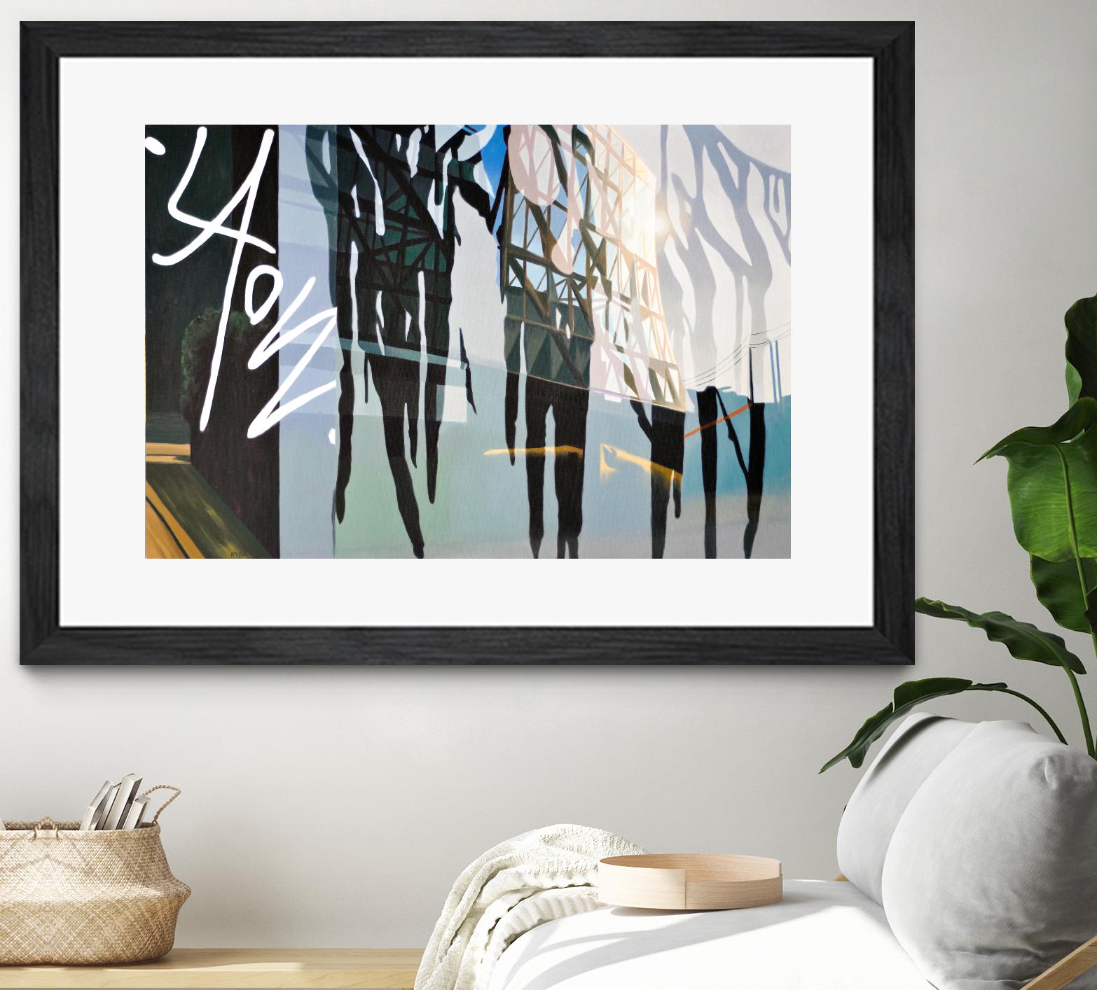 Transparent Spell by James Nye on GIANT ART - black street art canadian artists