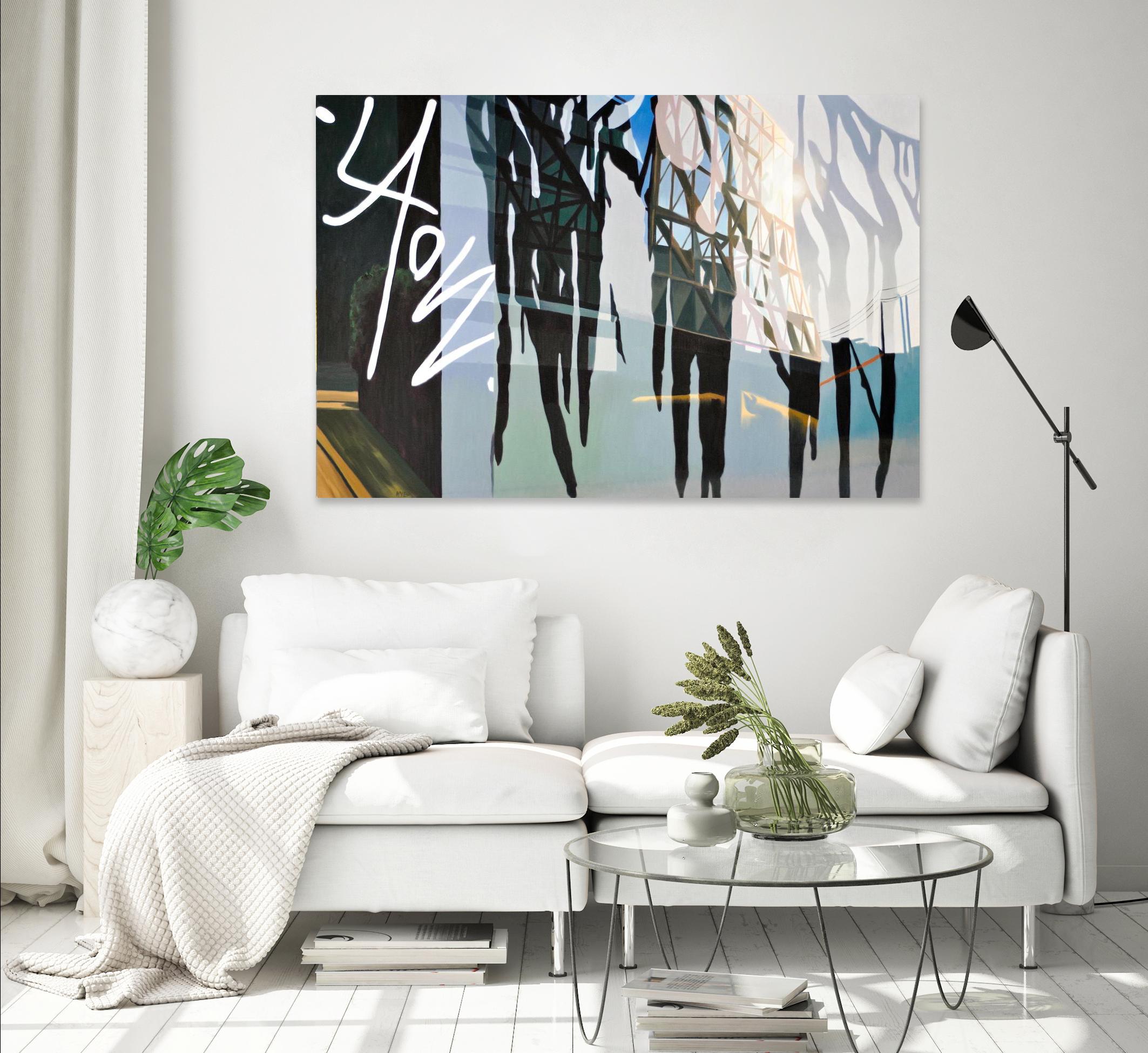 Transparent Spell by James Nye on GIANT ART - black street art canadian artists