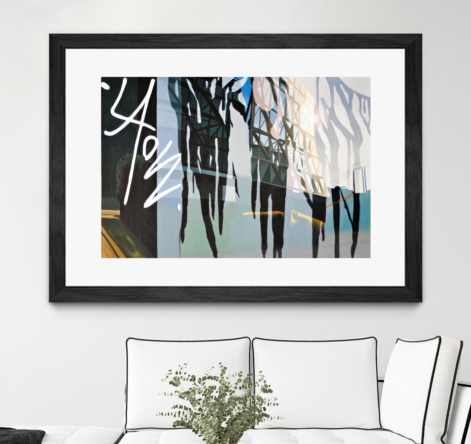 Transparent Spell by James Nye on GIANT ART - black street art canadian artists