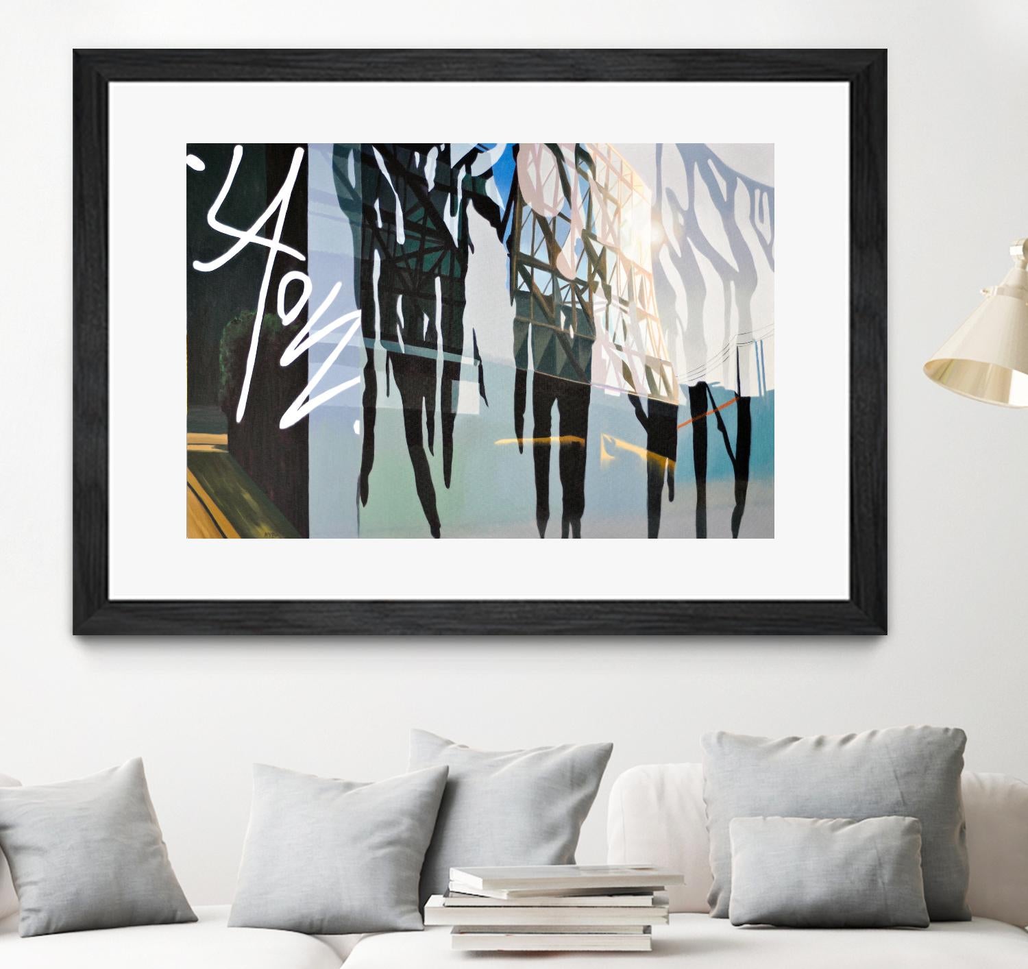 Transparent Spell by James Nye on GIANT ART - black street art canadian artists