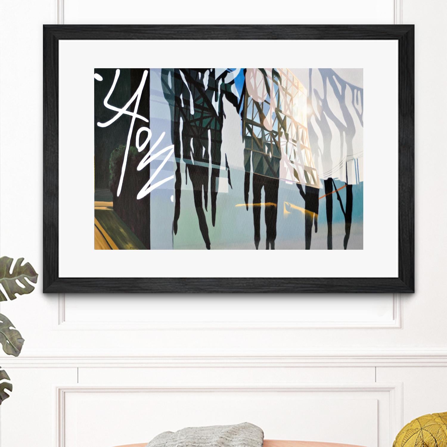 Transparent Spell by James Nye on GIANT ART - black street art canadian artists