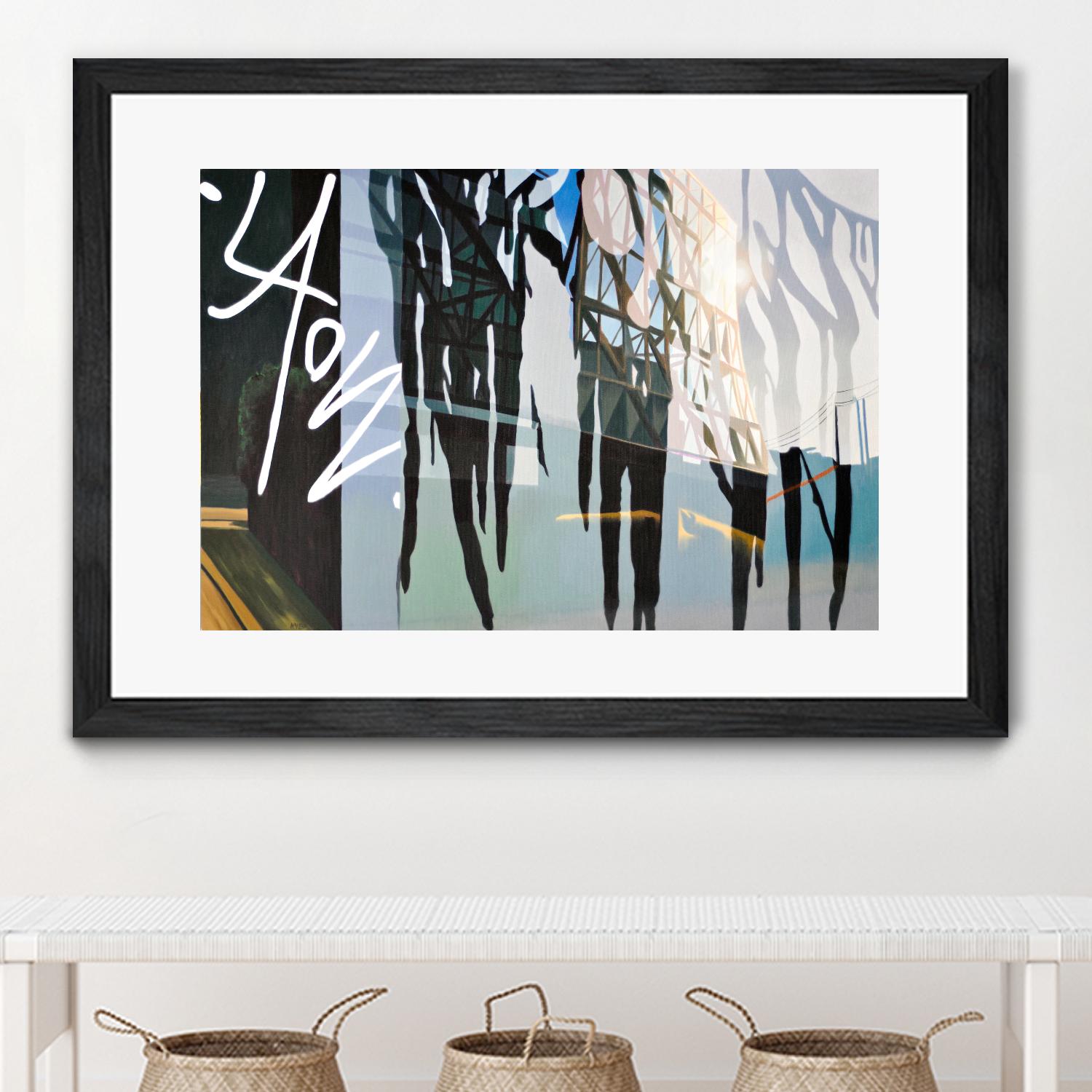 Transparent Spell by James Nye on GIANT ART - black street art canadian artists