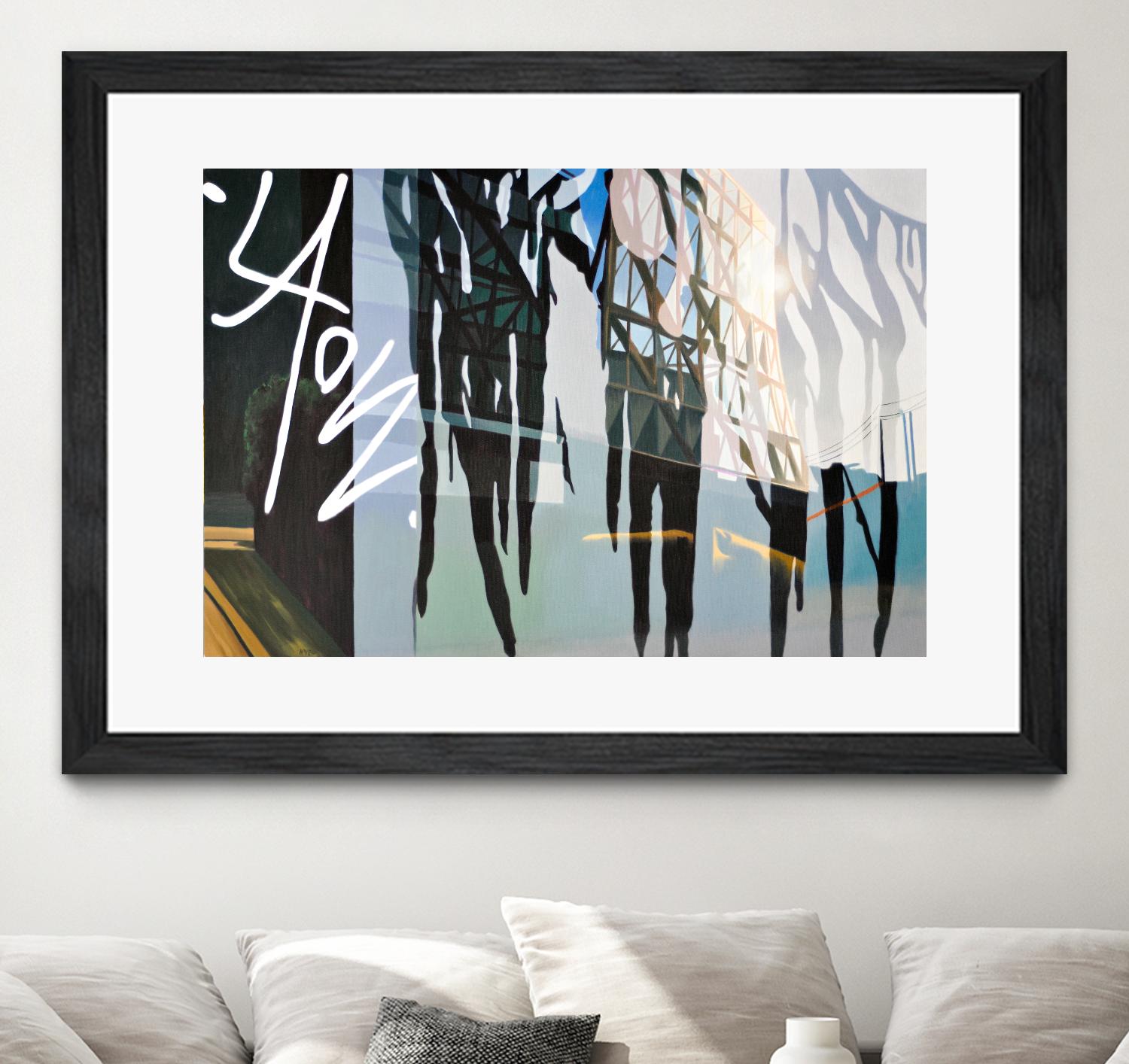 Transparent Spell by James Nye on GIANT ART - black street art canadian artists