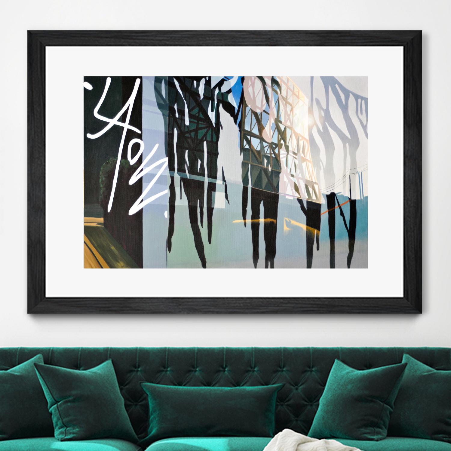 Transparent Spell by James Nye on GIANT ART - black street art canadian artists