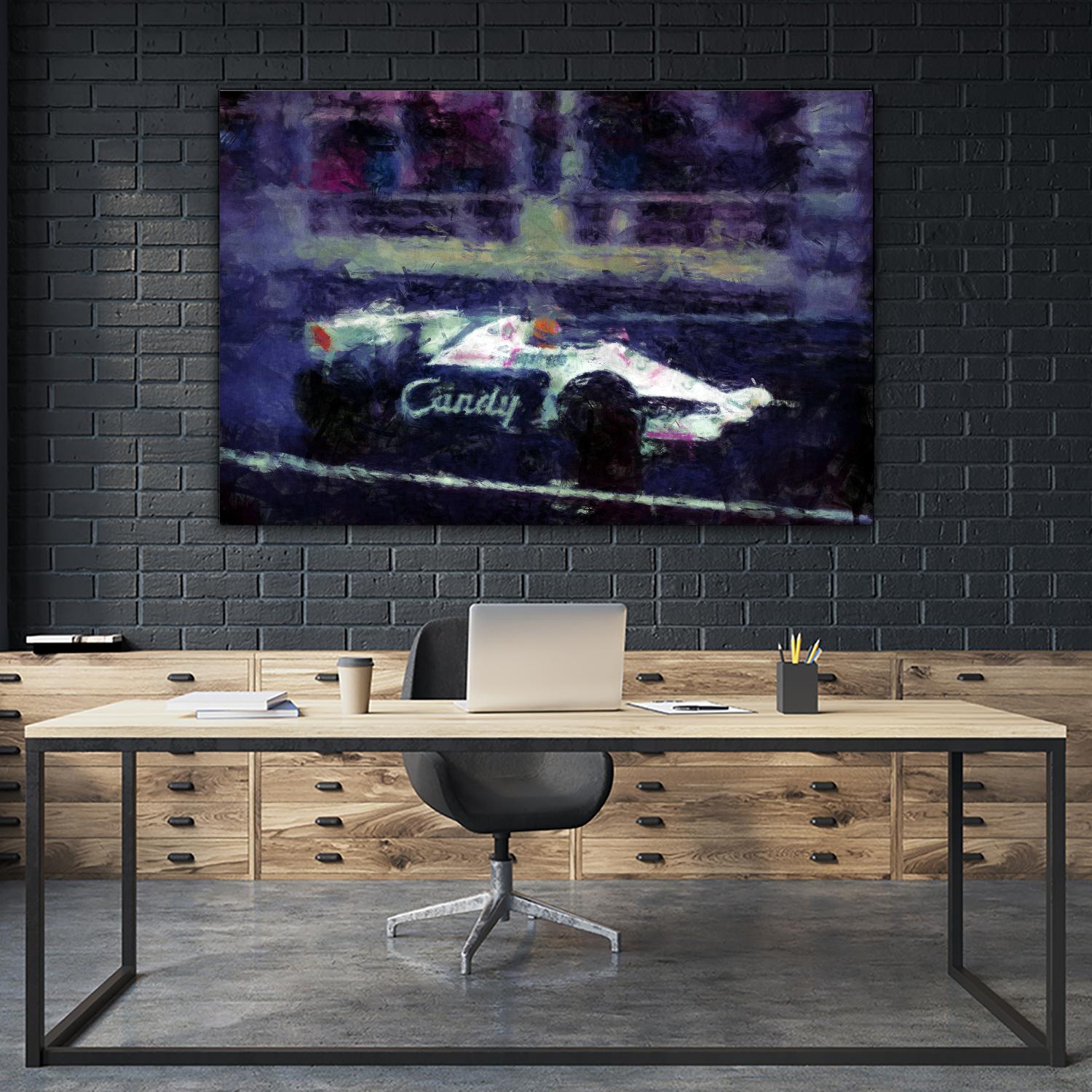 Formula 1 - VIII by Jean-François Dupuis on GIANT ART - black transportation automobile