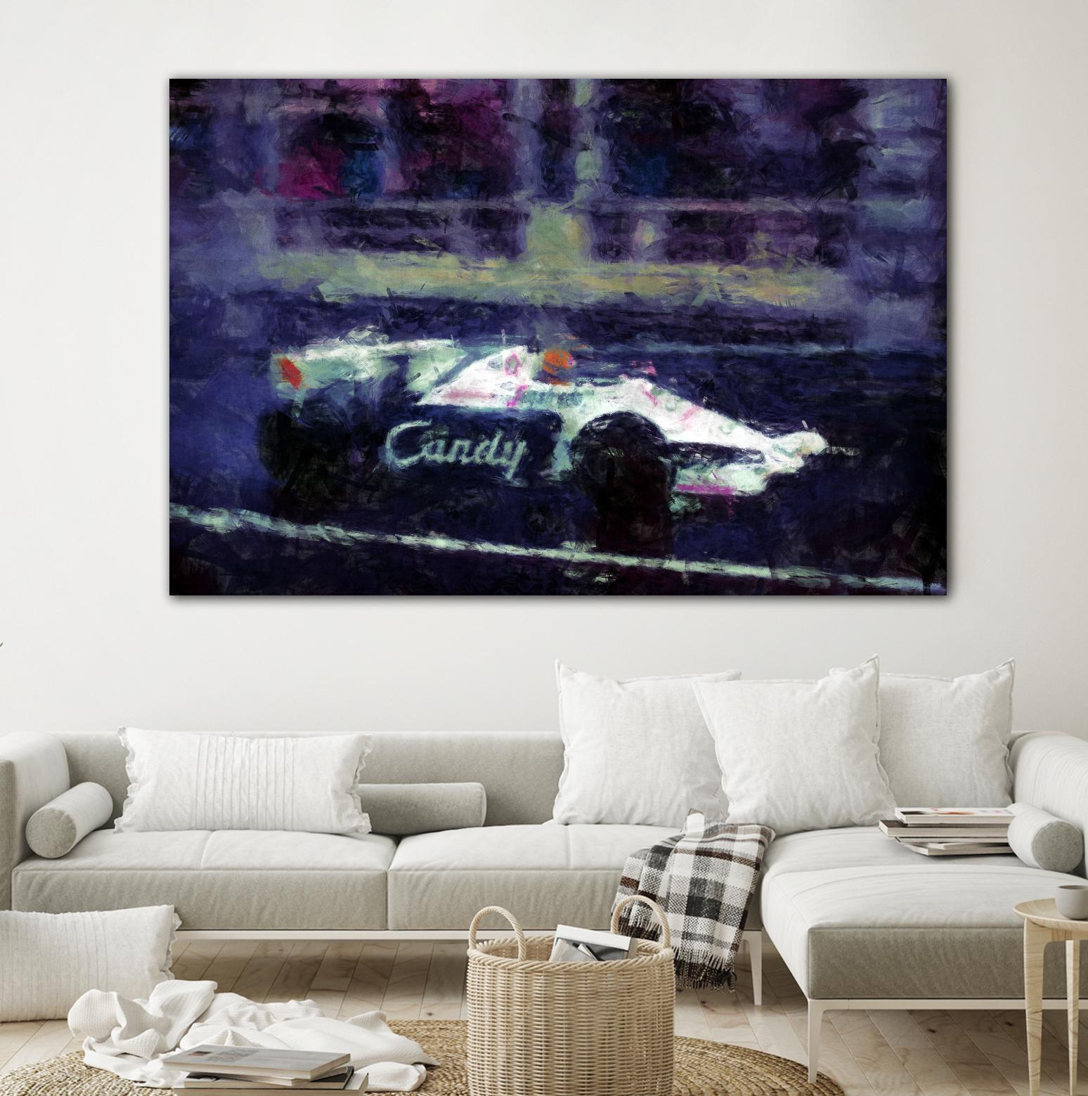 Formula 1 - VIII by Jean-François Dupuis on GIANT ART - black transportation automobile